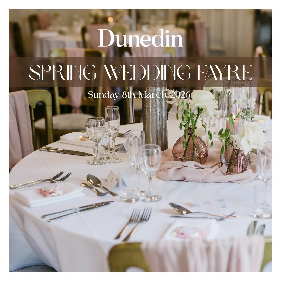 THE COUNTDOWN IS ON! ⏳💗💍

You are cordially invited to our Spring Wedding Fayre at Dunedin! 💌

📆 Sunday 8th March // 12pm-3pm

👀 View our stunning Georgian Manor House 
👏🏼 Meet our recommended suppliers and our friendly team
🥂 Enjoy a glass o