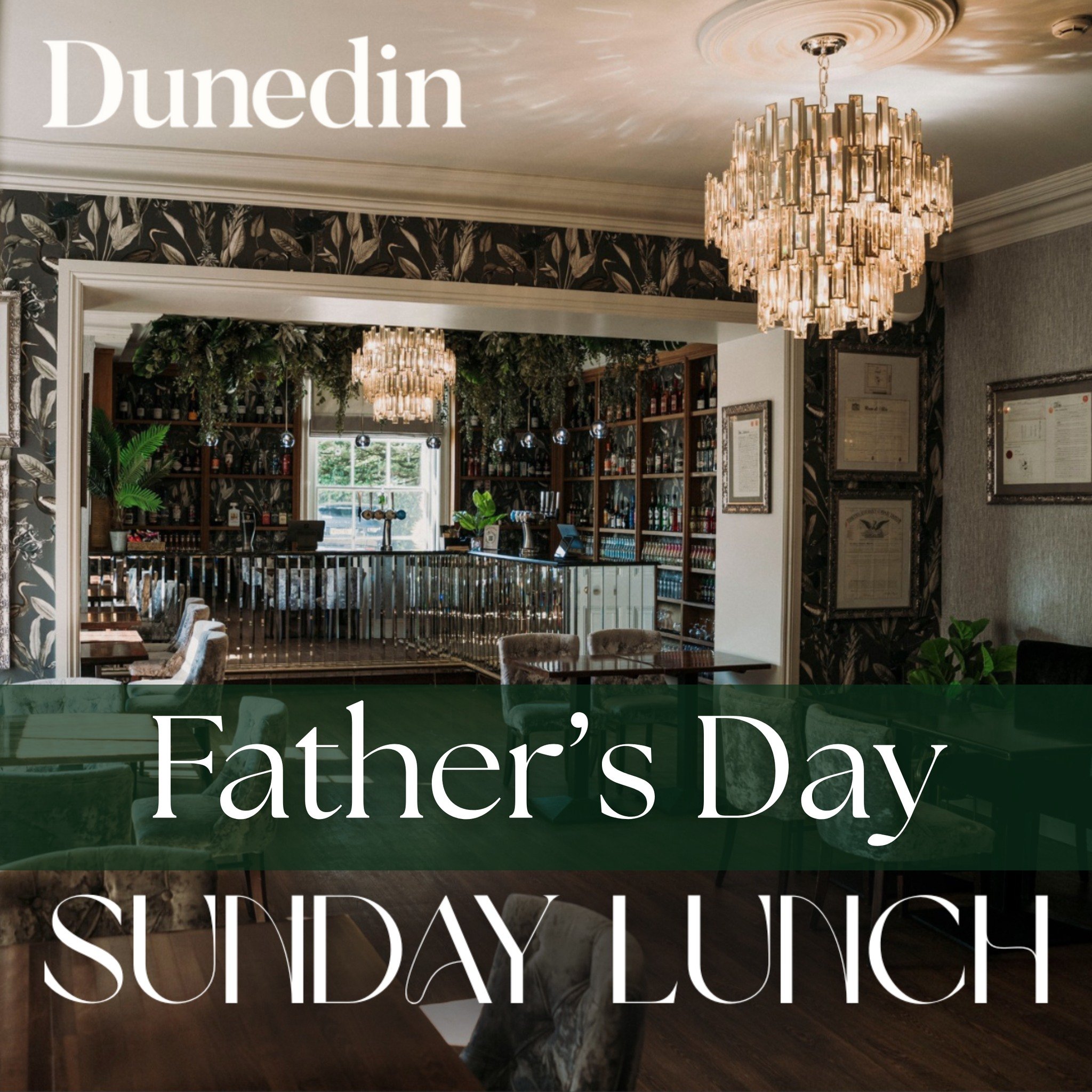 Father's Day Sunday Lunch 🍴

📆 Sunday 21st June 
🕛 Tables at 1pm &amp; 3pm 

Treat your Dad to a delicious Sunday Lunch and a pint on the lawn 🍺 

🍽 2 Courses for &pound;26.00 / 3 Courses for &pound;32.00

📞Call 01964 630634 to book your table 