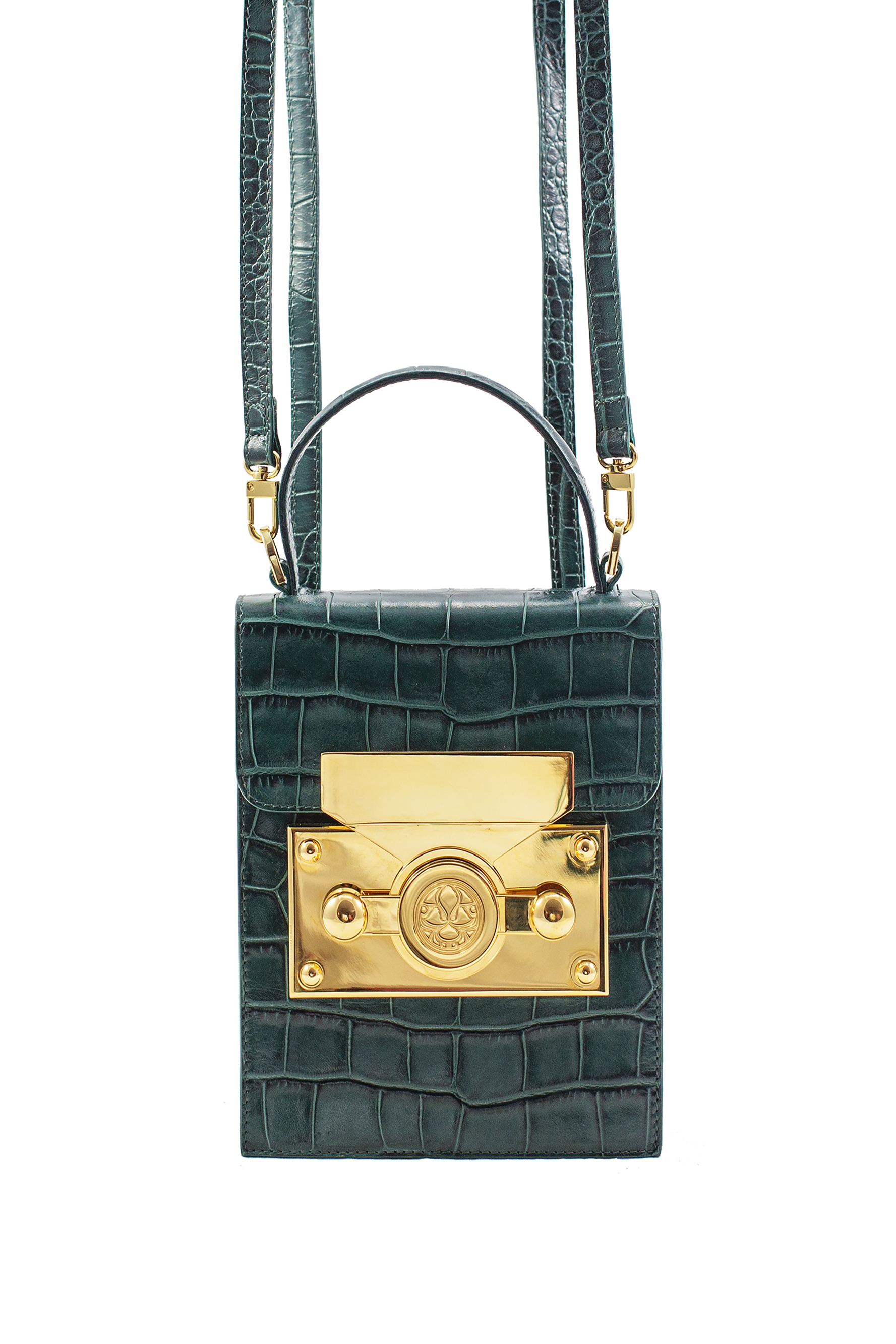 SILVY_AW1718_DEEP PETROL CROC G_FRONT LONG STRAP.jpg