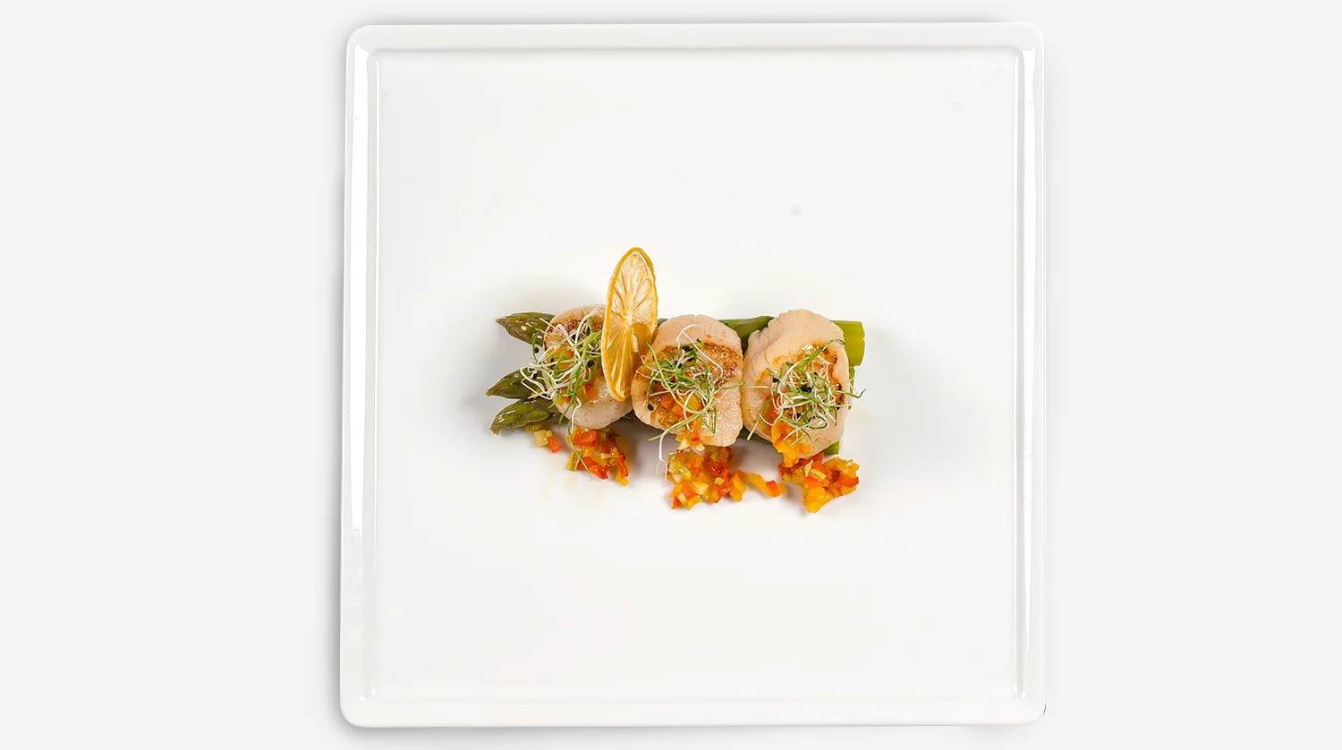 Pan seared scallop