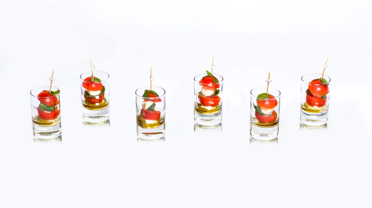 Cherry Tomatoes and Mozarella Sticks