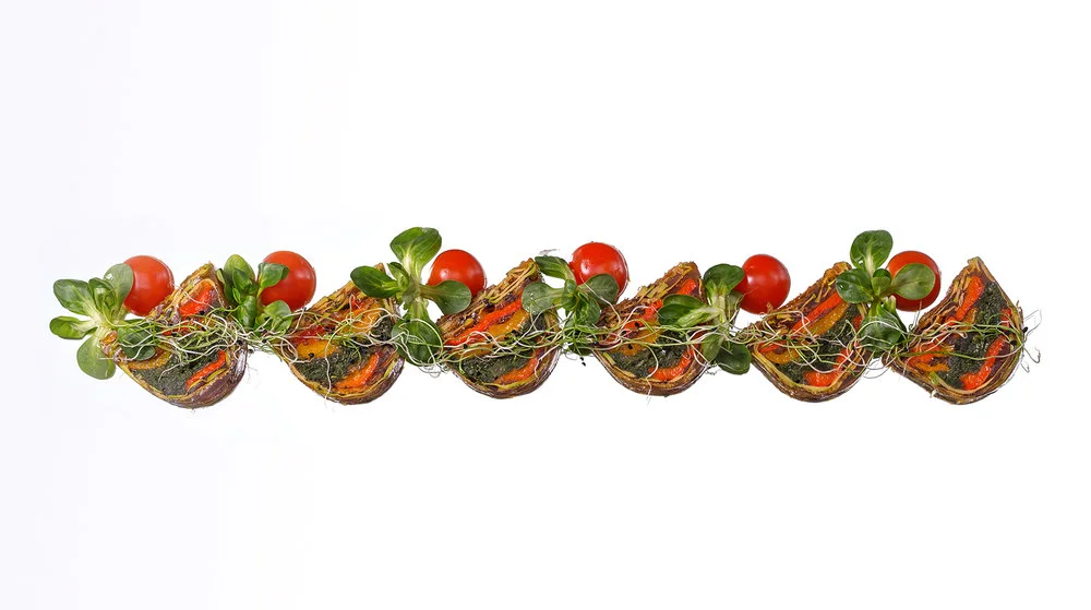 Terrine din legume la grătar
