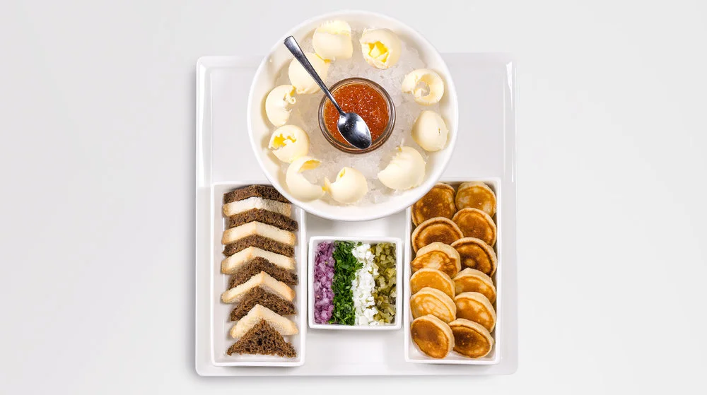 Caviar roşu și condimente