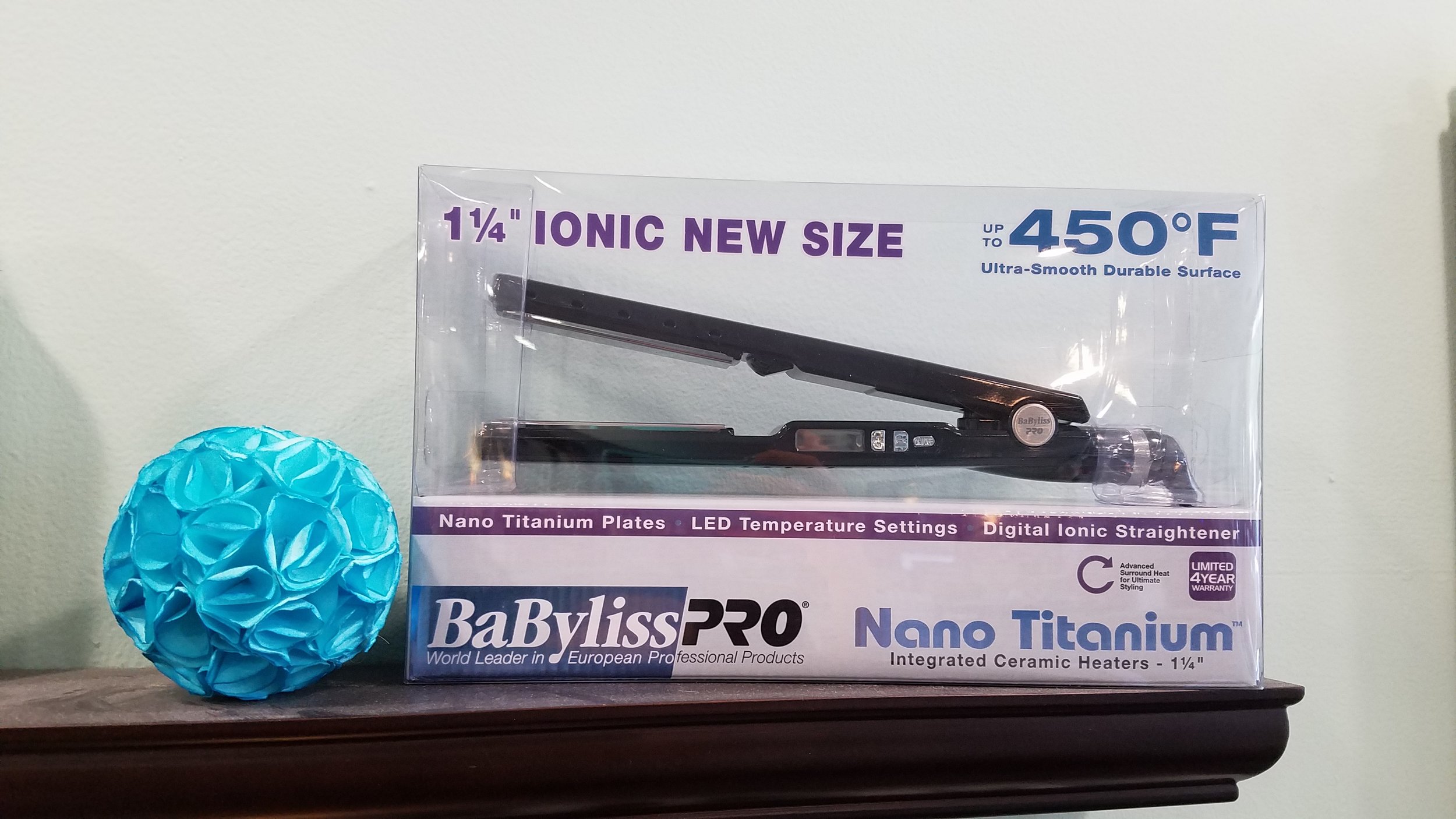 babyliss pro flat iron temperature settings