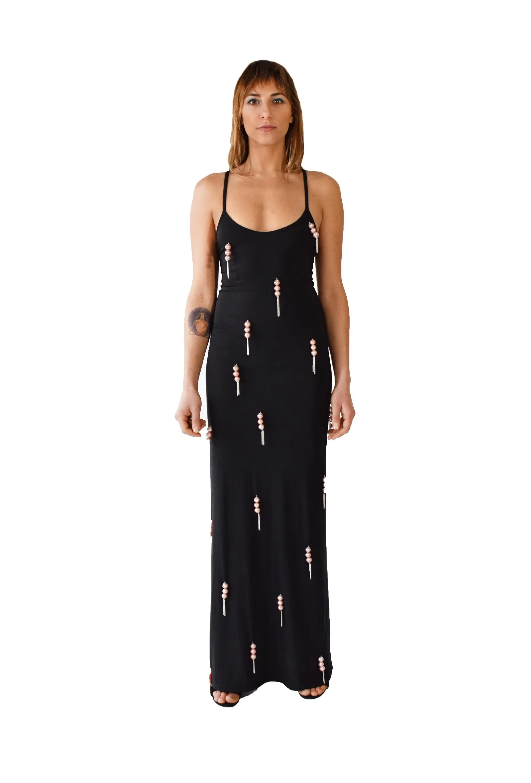MIMI DRESS, BLACK