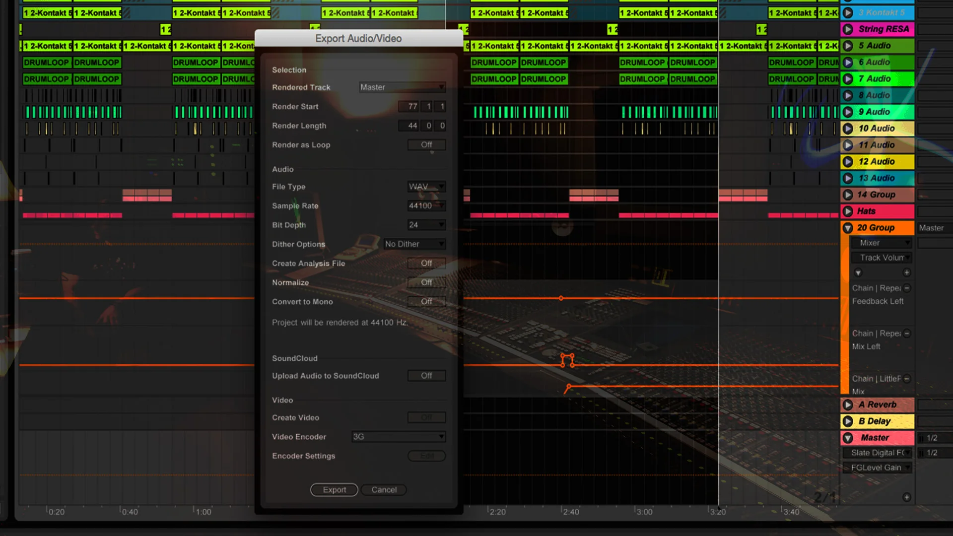 Submitting stems to your Mixing Engineer...