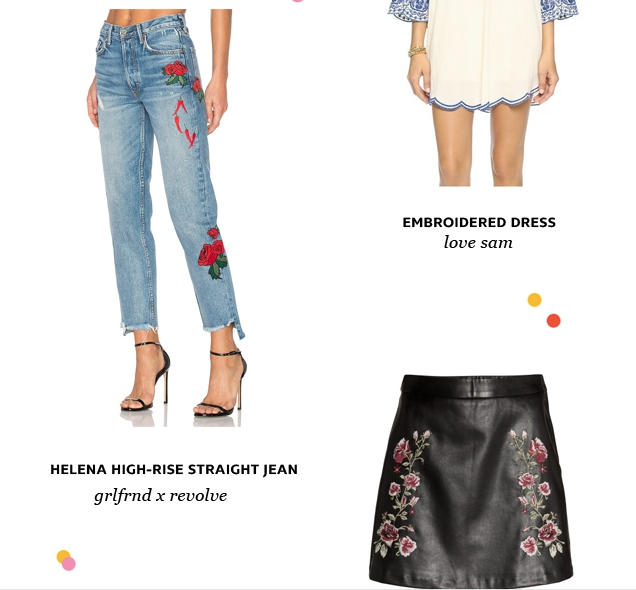 Trend Report: Embroidery Must Haves 