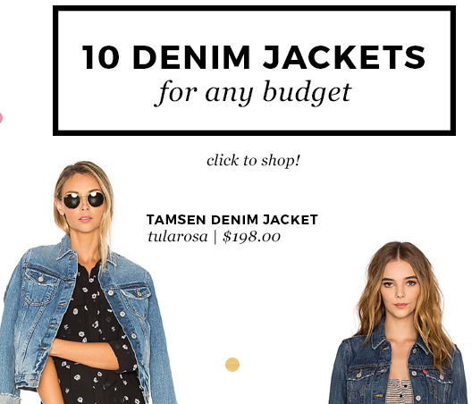 10 Denim Jackets for Any Budget