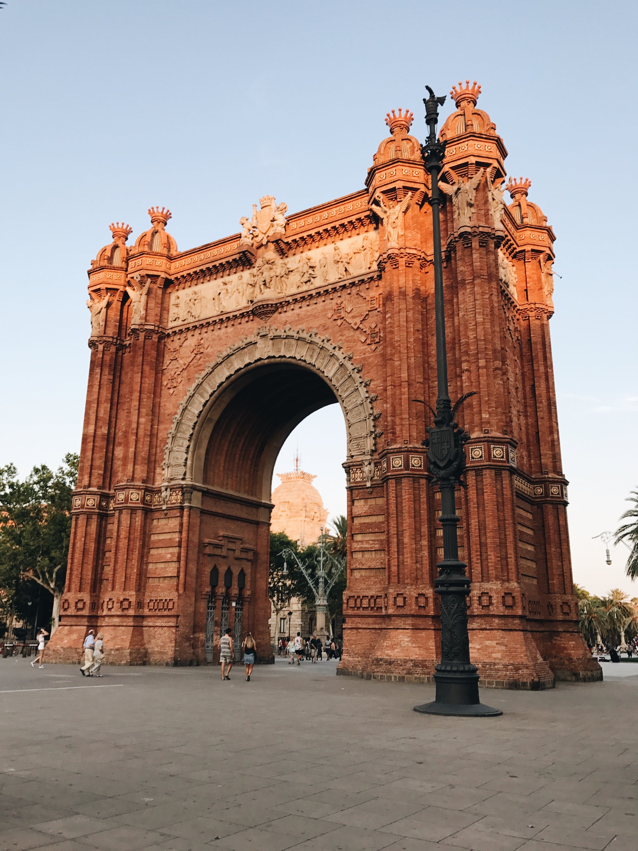  Arc de Triomf Barcelona Spain 