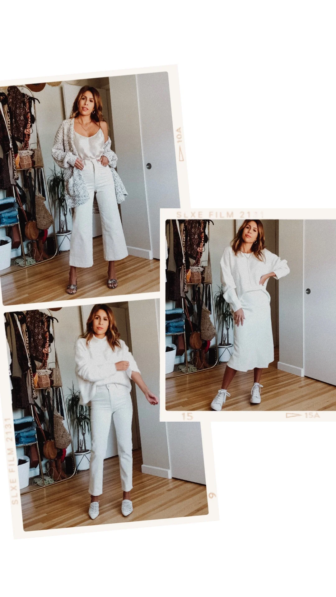 Outfit Video: 3 Monochromatic Cream Looks for Fall + Winter 