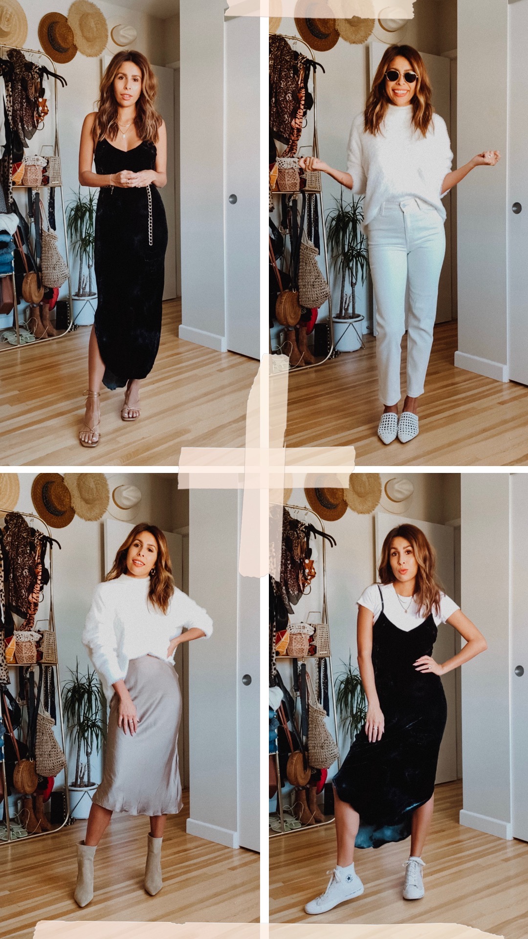 Outfit Vid: 4 Easy Fall + Holiday Outfits with Bella Dahl