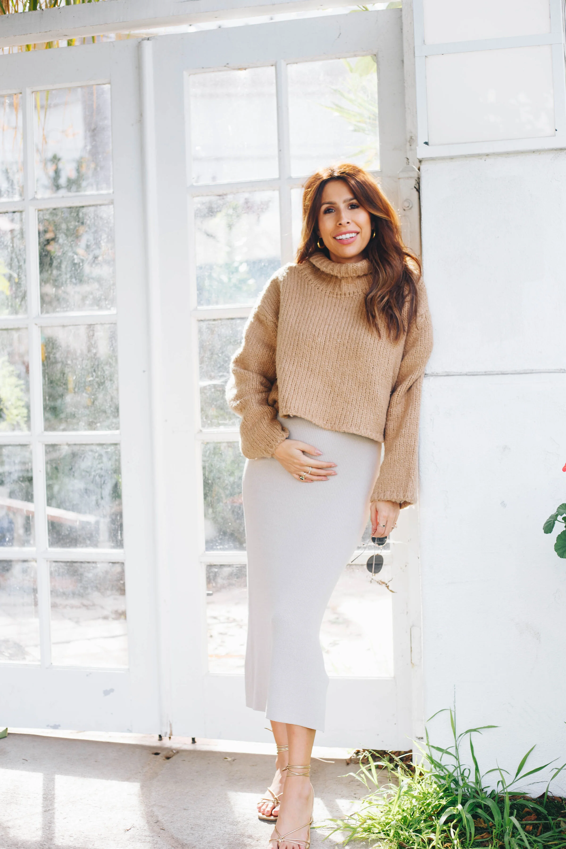 Bump Style: One Bump Friendly Dress, Two ways