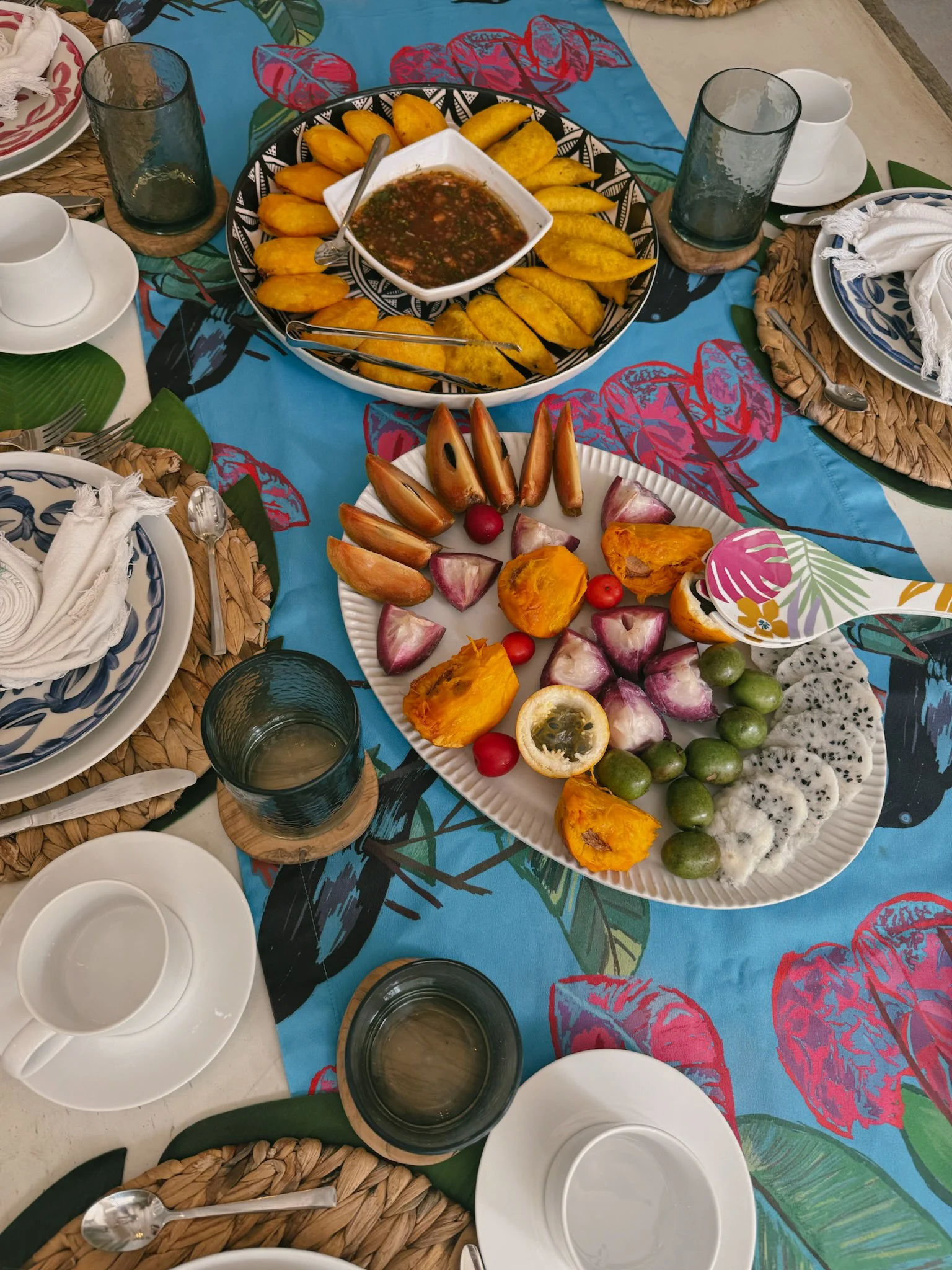 breakfast from the house team in Cartagena