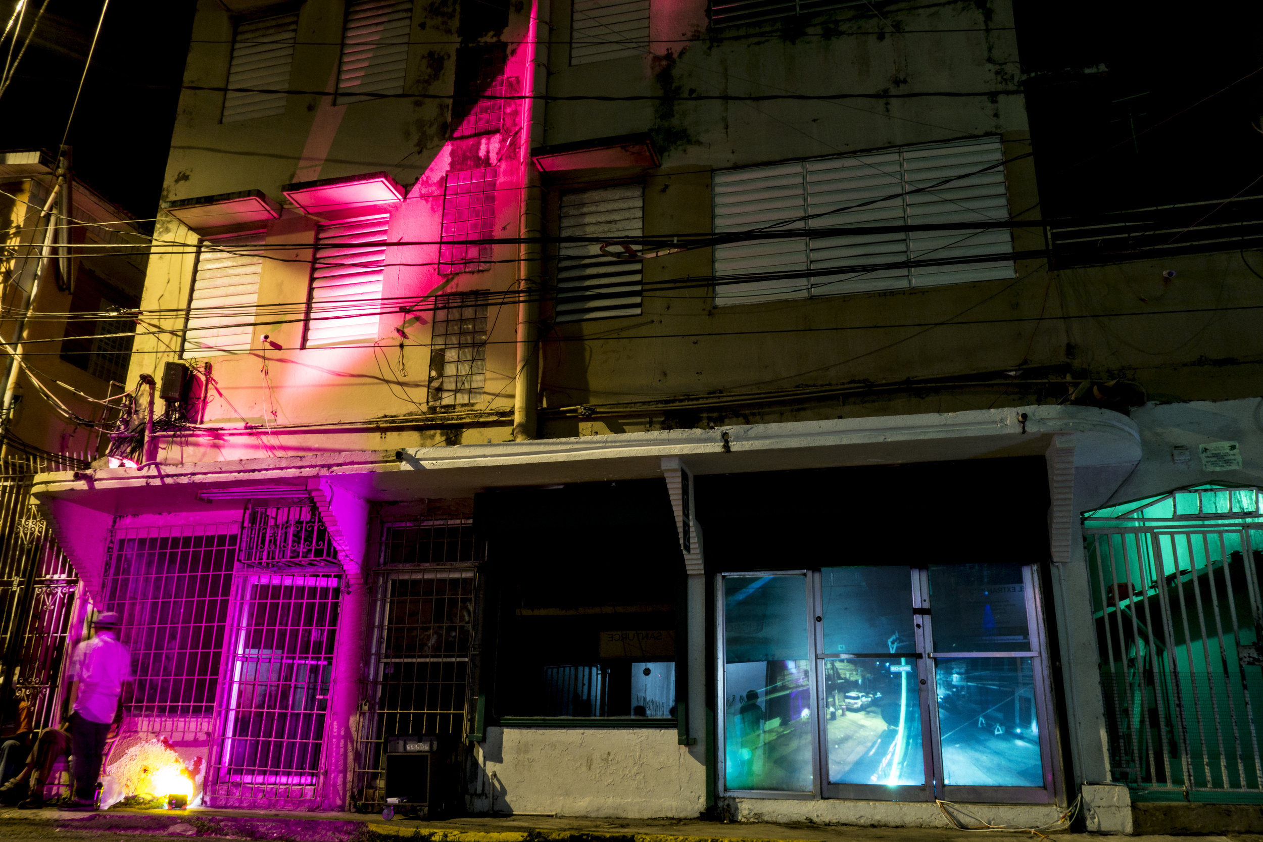 Incerti confini lucis, 2017 / Vista de instalación (site specific)