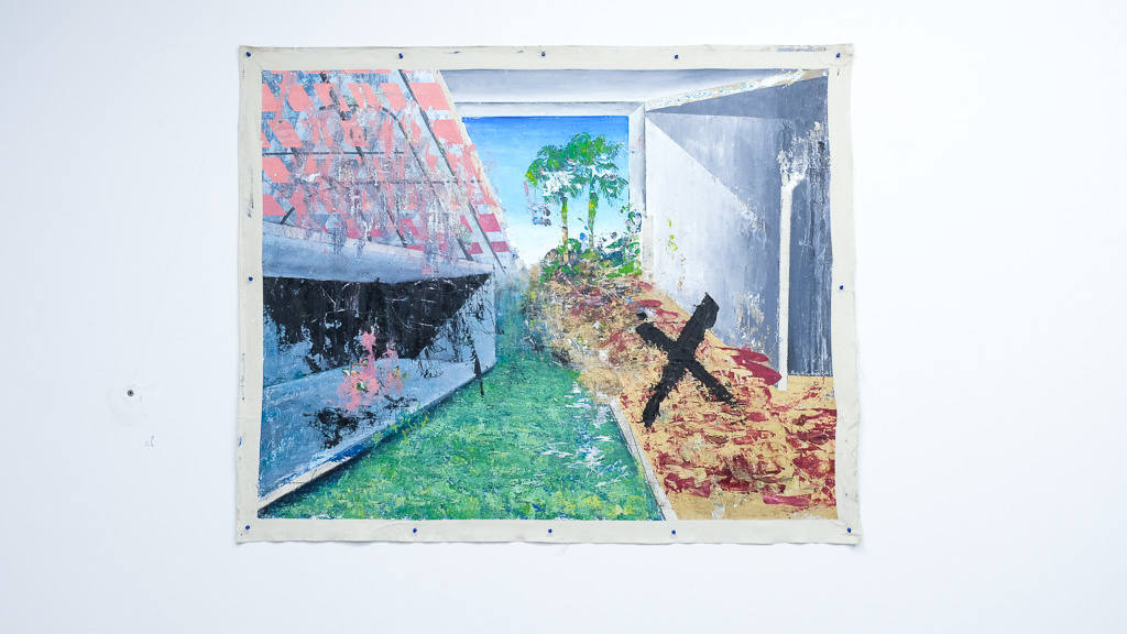 Paradox of The New Landscape III, 2018 / óleo sobre lienzo / 48” x 60” in.