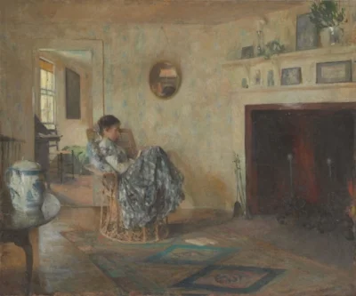 On display at the Art Institute of Chicago American Art Gallery 178