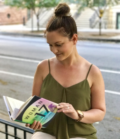 Ashley Hasty reading Woman No. 17 by Edan Lepucki