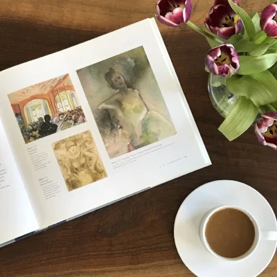 Art by E.E. Cummings in The Writer's Brush by Donald Friedman