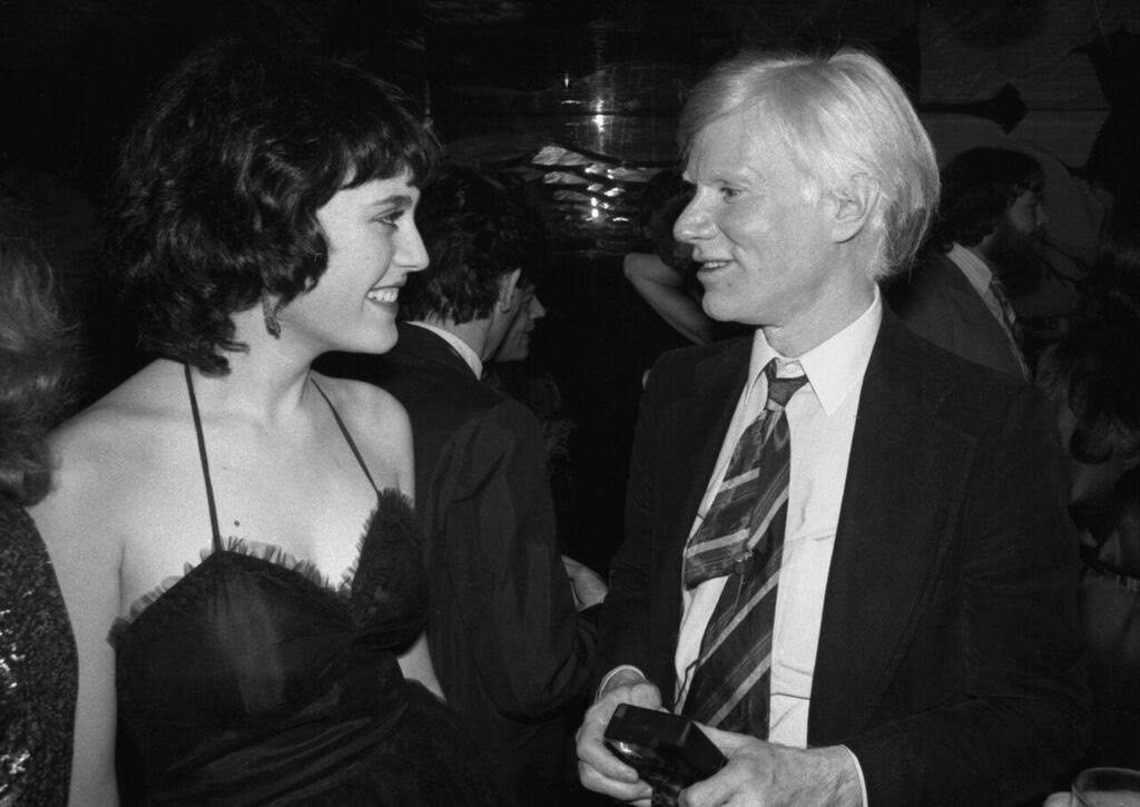 Author Interview with Natasha Fraser-Cavassoni: the author with Andy Warhol