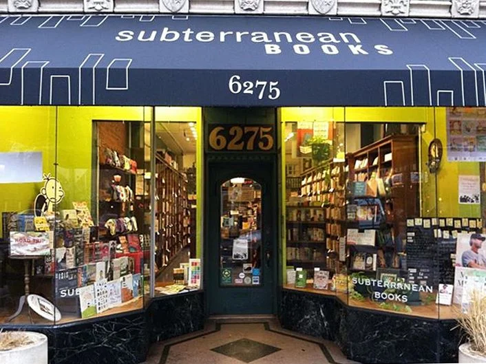New Year, New City: 5 St. Louis Bookstores to Visit in 2018: 2) Subterranean Books | Image source unknown