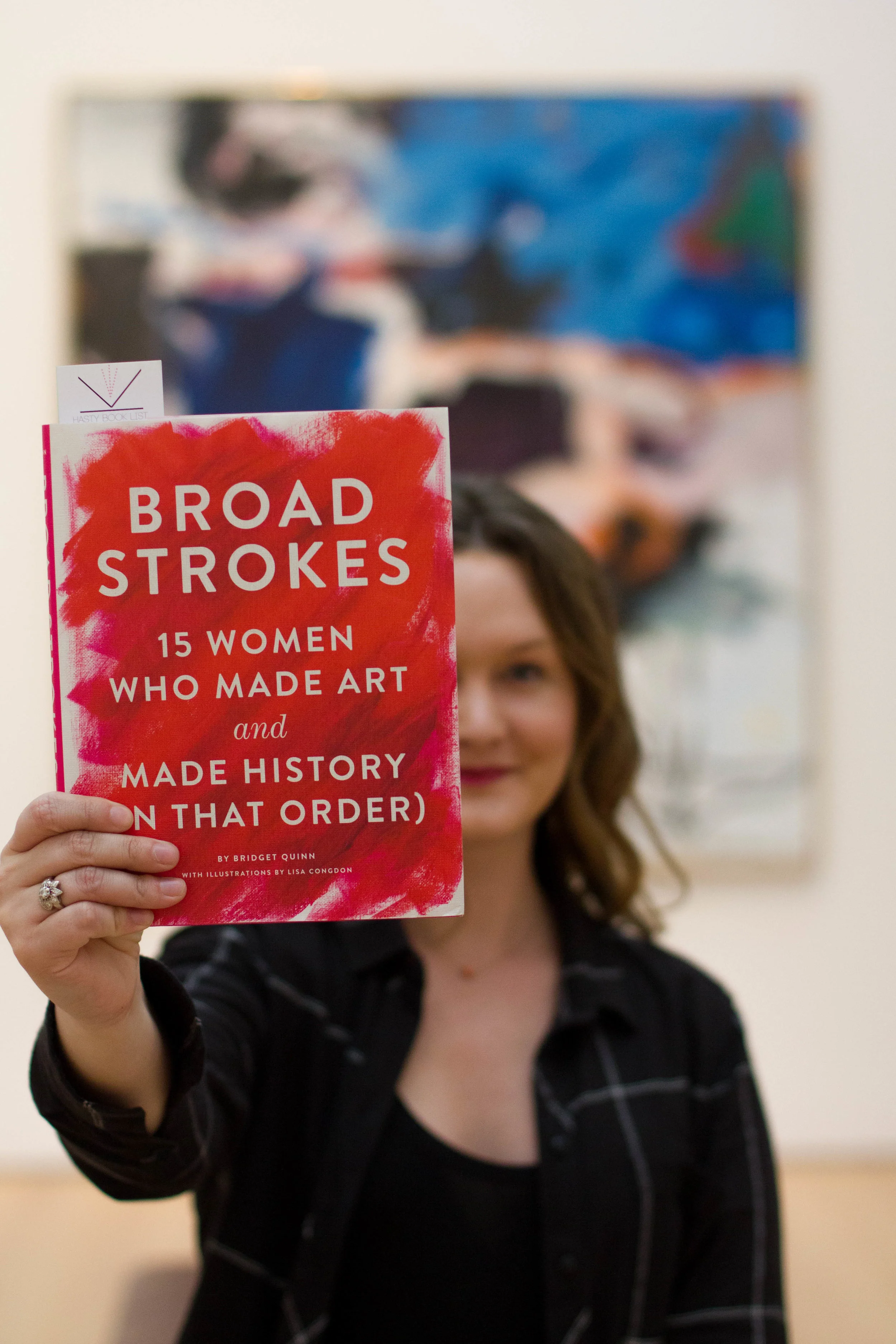 Reading Broad Strokes by Bridget Quinn at the St. Louis Art Museum