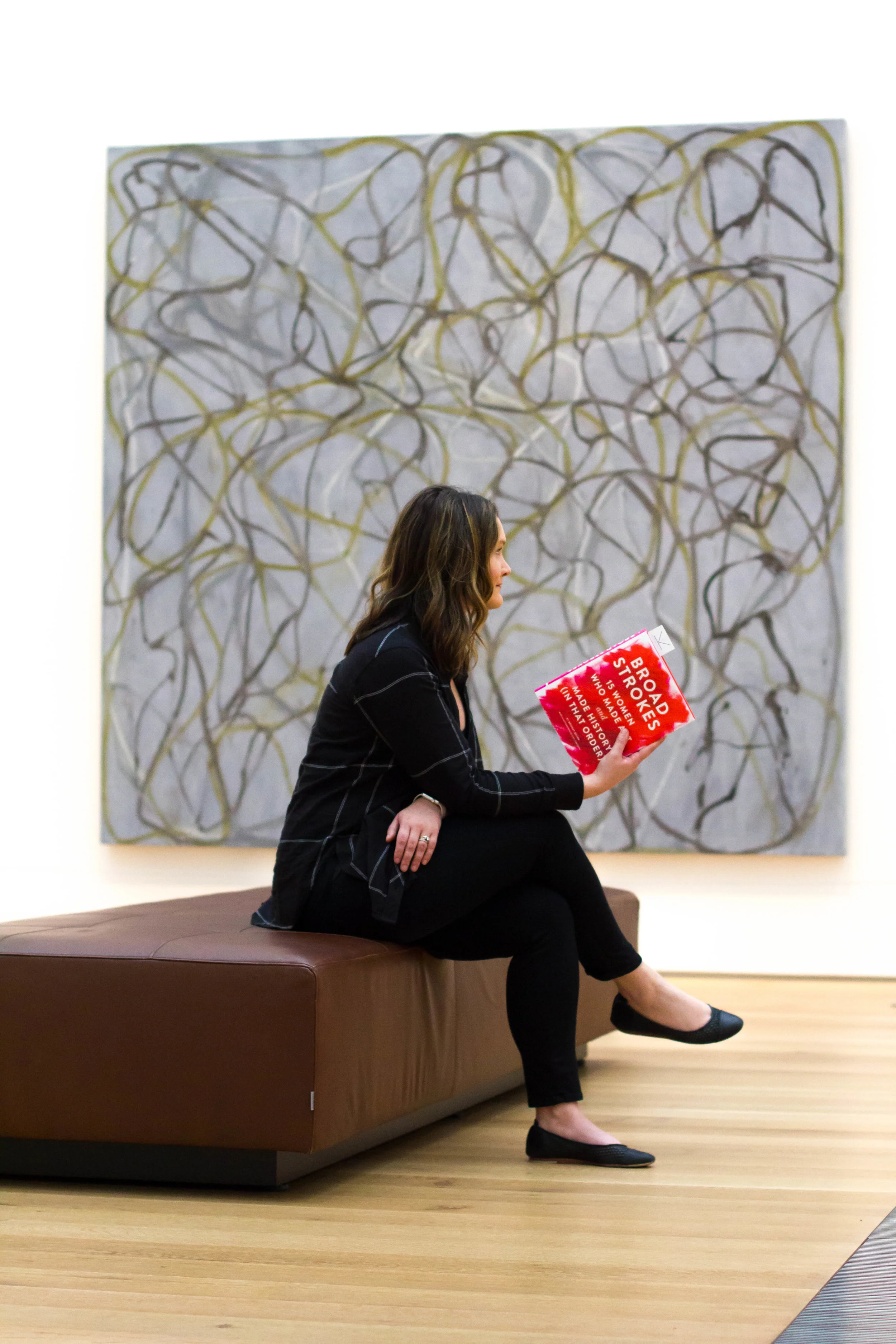 Reading Broad Strokes by Bridget Quinn at the St. Louis Art Museum