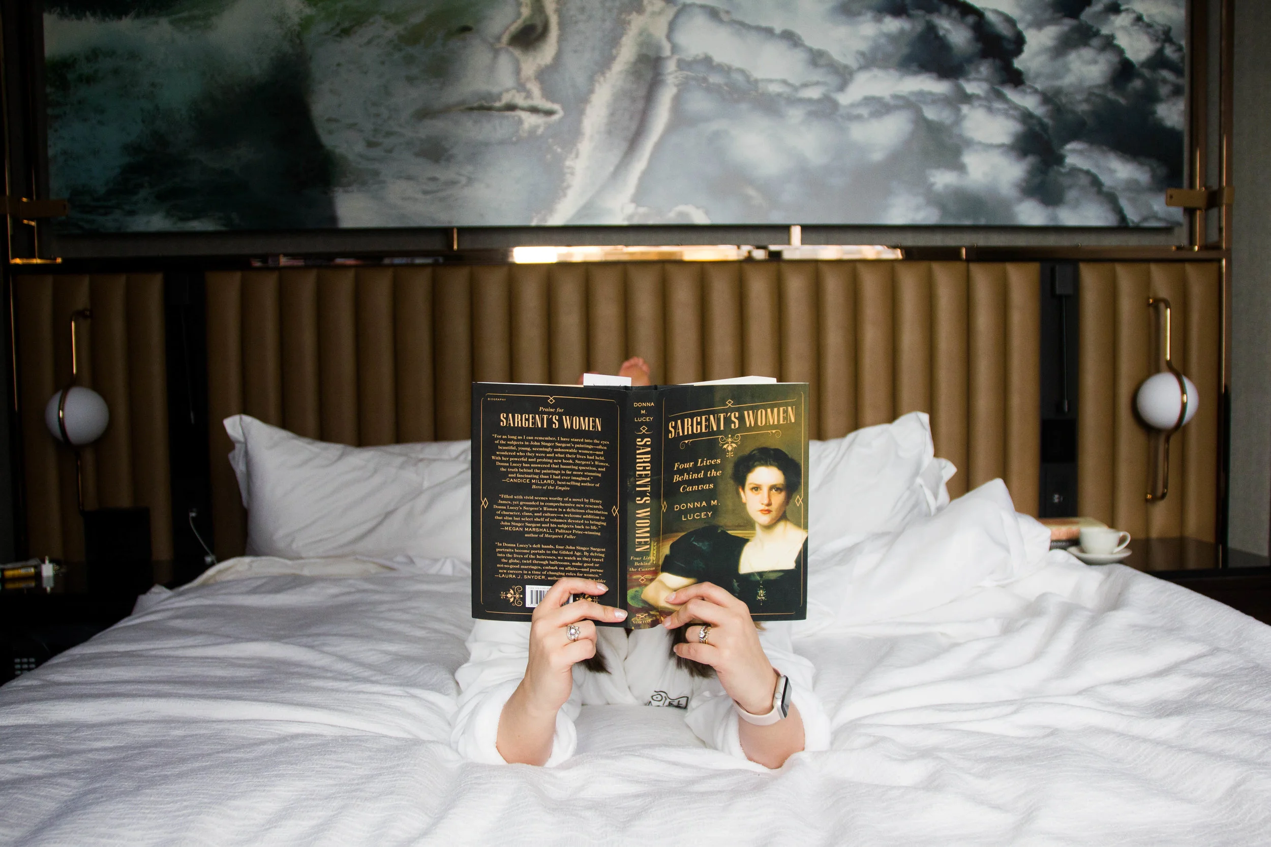 Reading Sargent's Women by Donna M. Lucey at EMC2 hotel in Chicago, IL