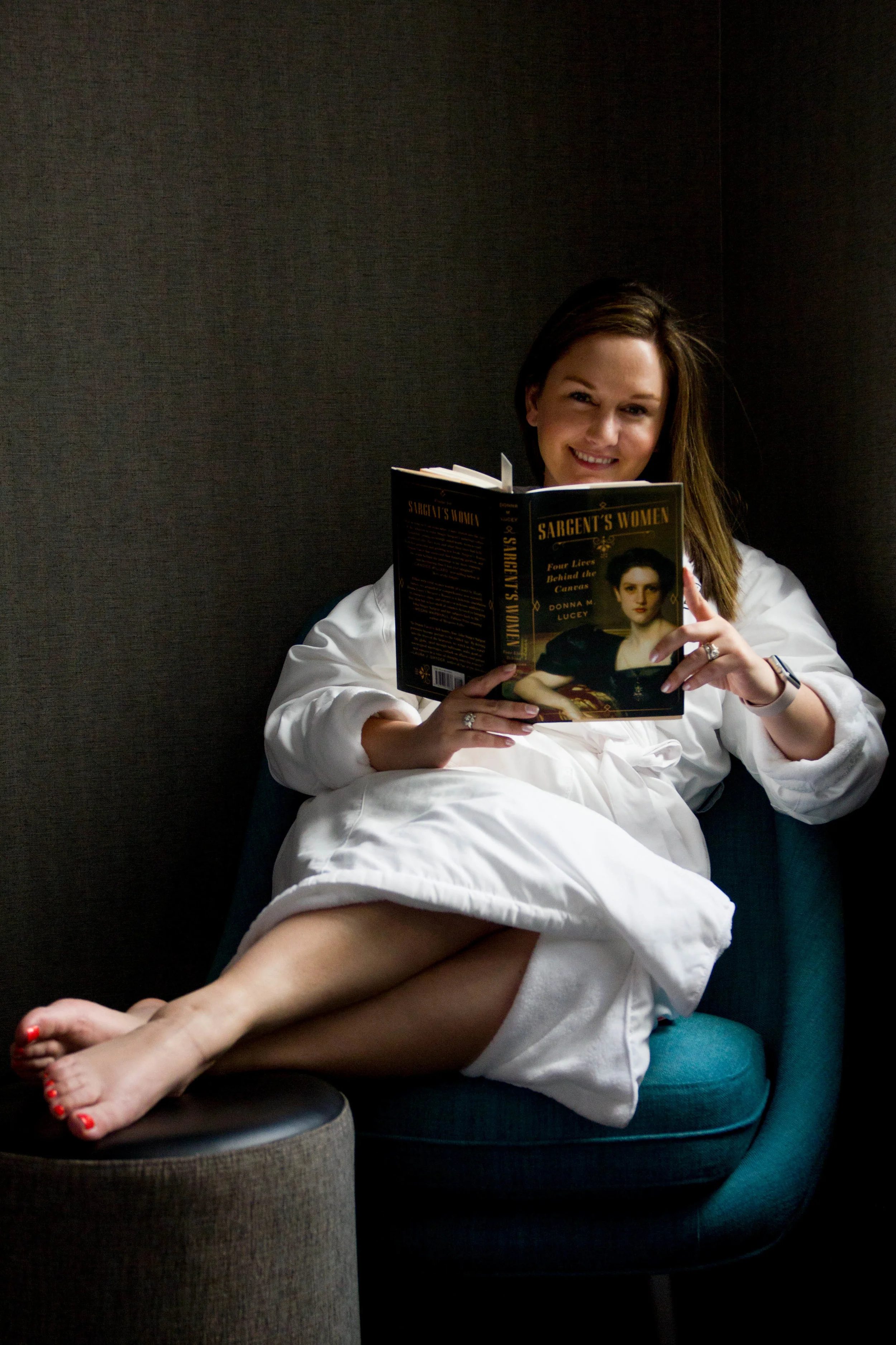 Reading Sargent's Women by Donna M. Lucey at EMC2 hotel in Chicago, IL