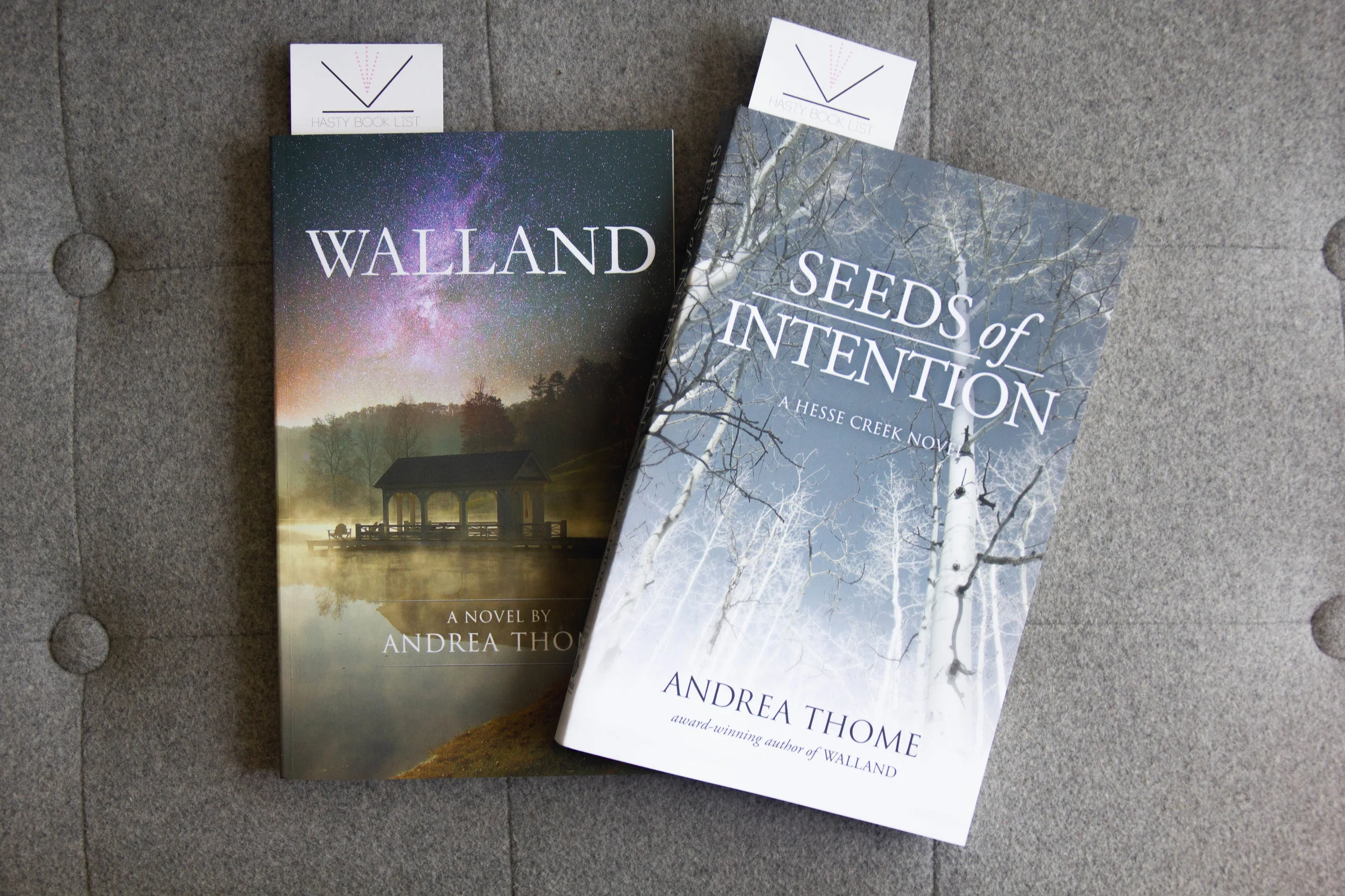 Book Feature(s) - Walland and Seeds of Intention by Andrea Thome