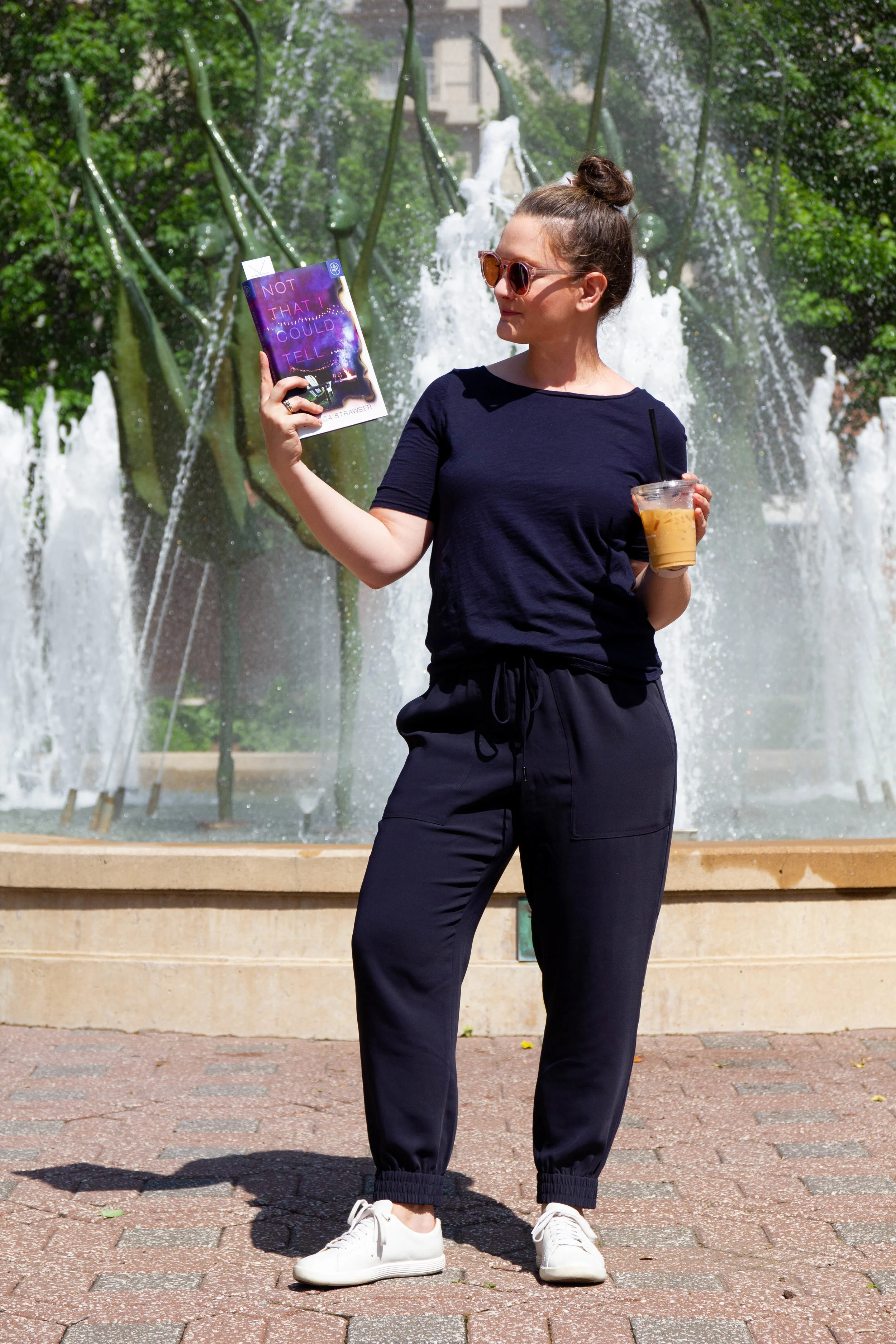 Reading Not That I Could Tell by Jessica Strawser at the Ritz Carlton in Clayton, MO