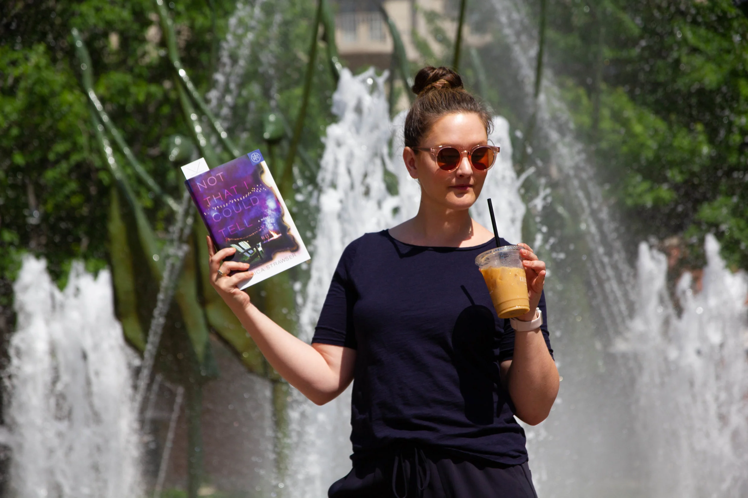 Reading Not That I Could Tell by Jessica Strawser at the Ritz Carlton in Clayton, MO