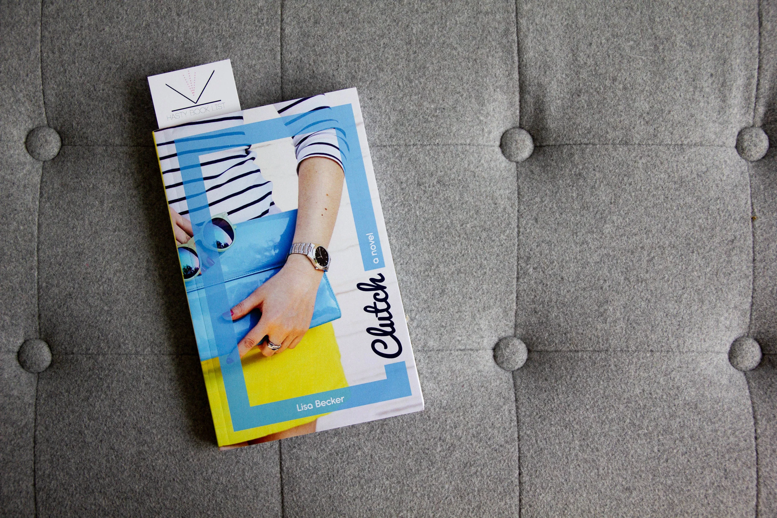 Book Feature of Clutch by Lisa Becker