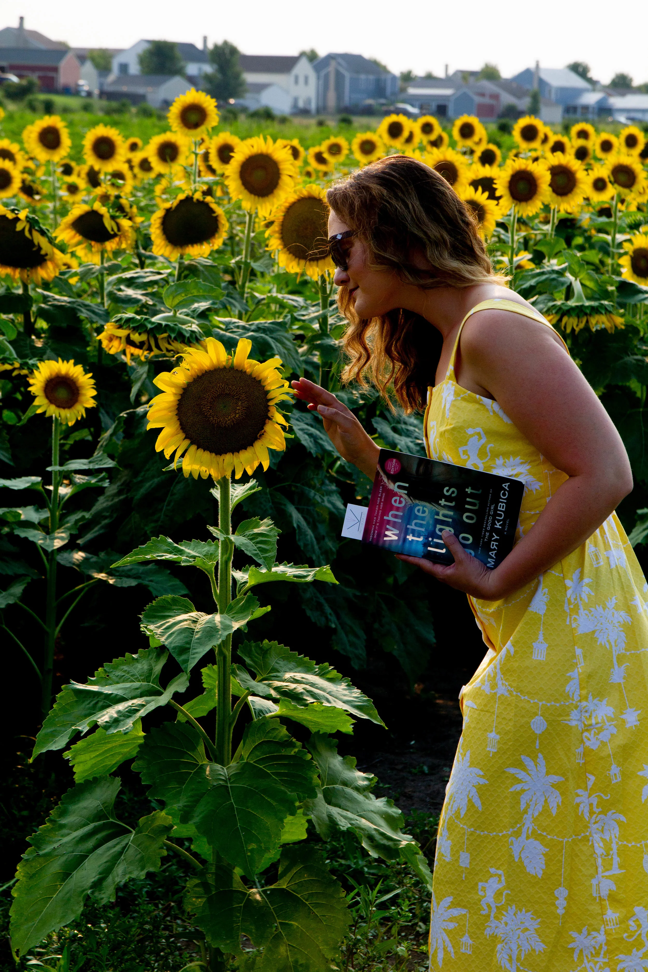 Reading When the Lights Go Out by Mary Kubica at GlenMark Farms