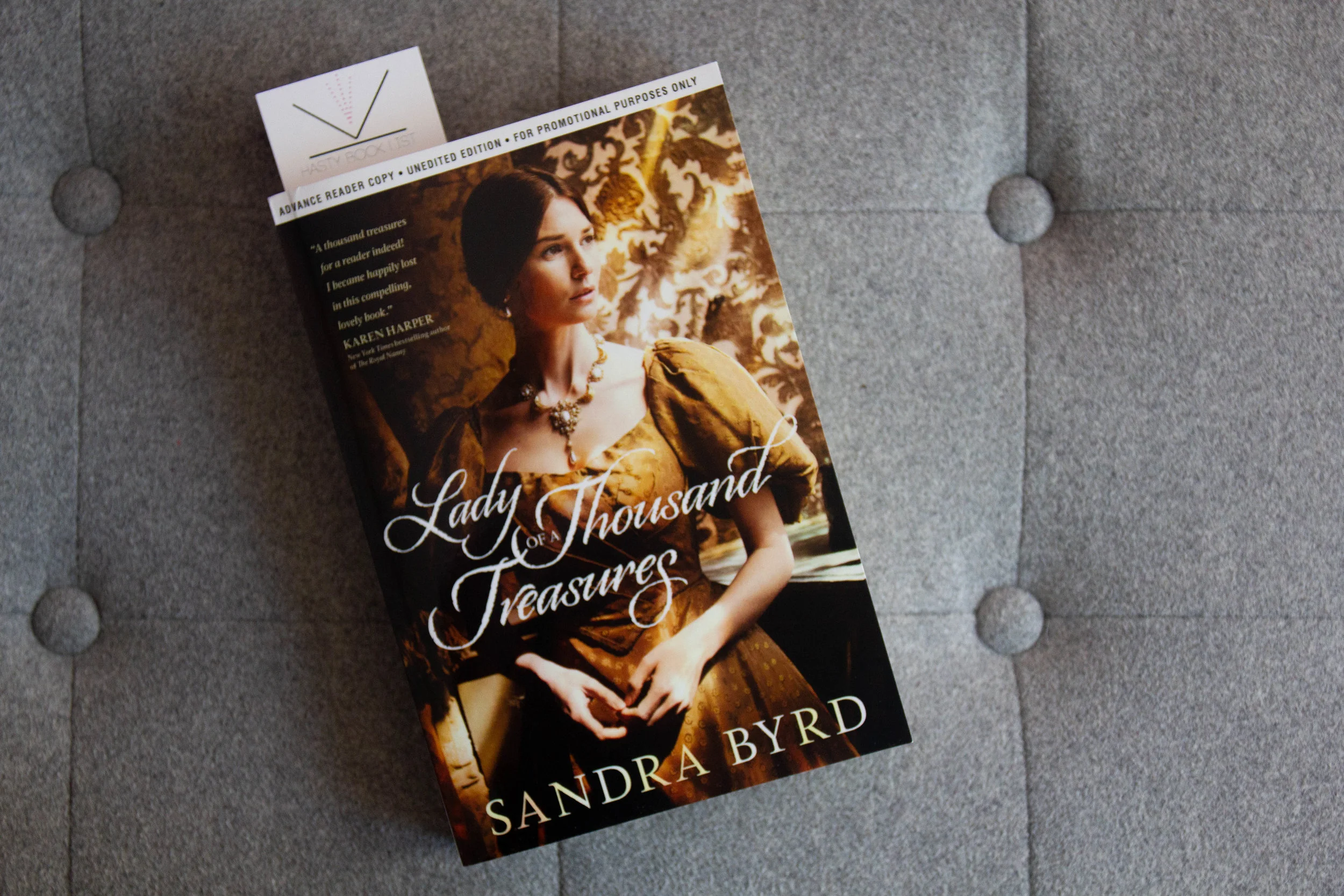 Book Feature - Lady of a Thousand Treasures by Sandra Byrd
