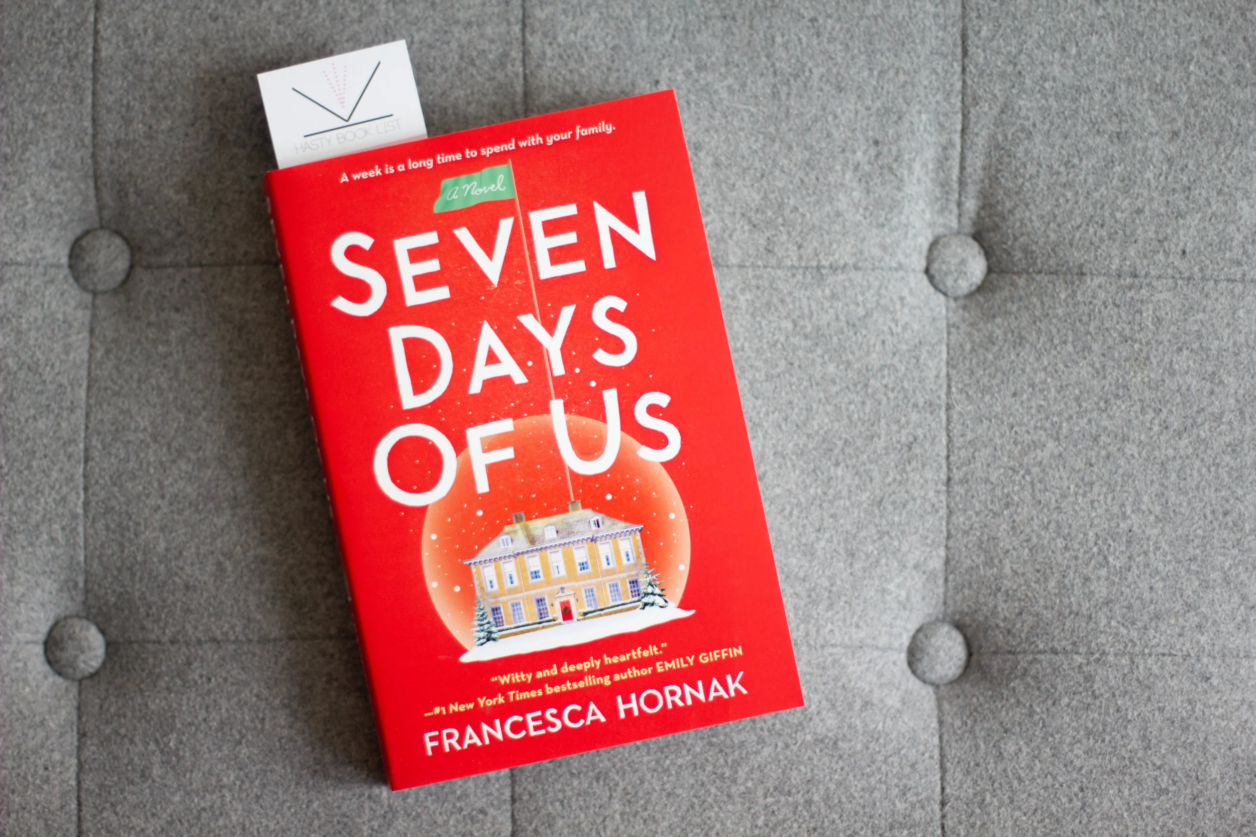 Book Feature - Seven Days of Us by Francesca Hornak