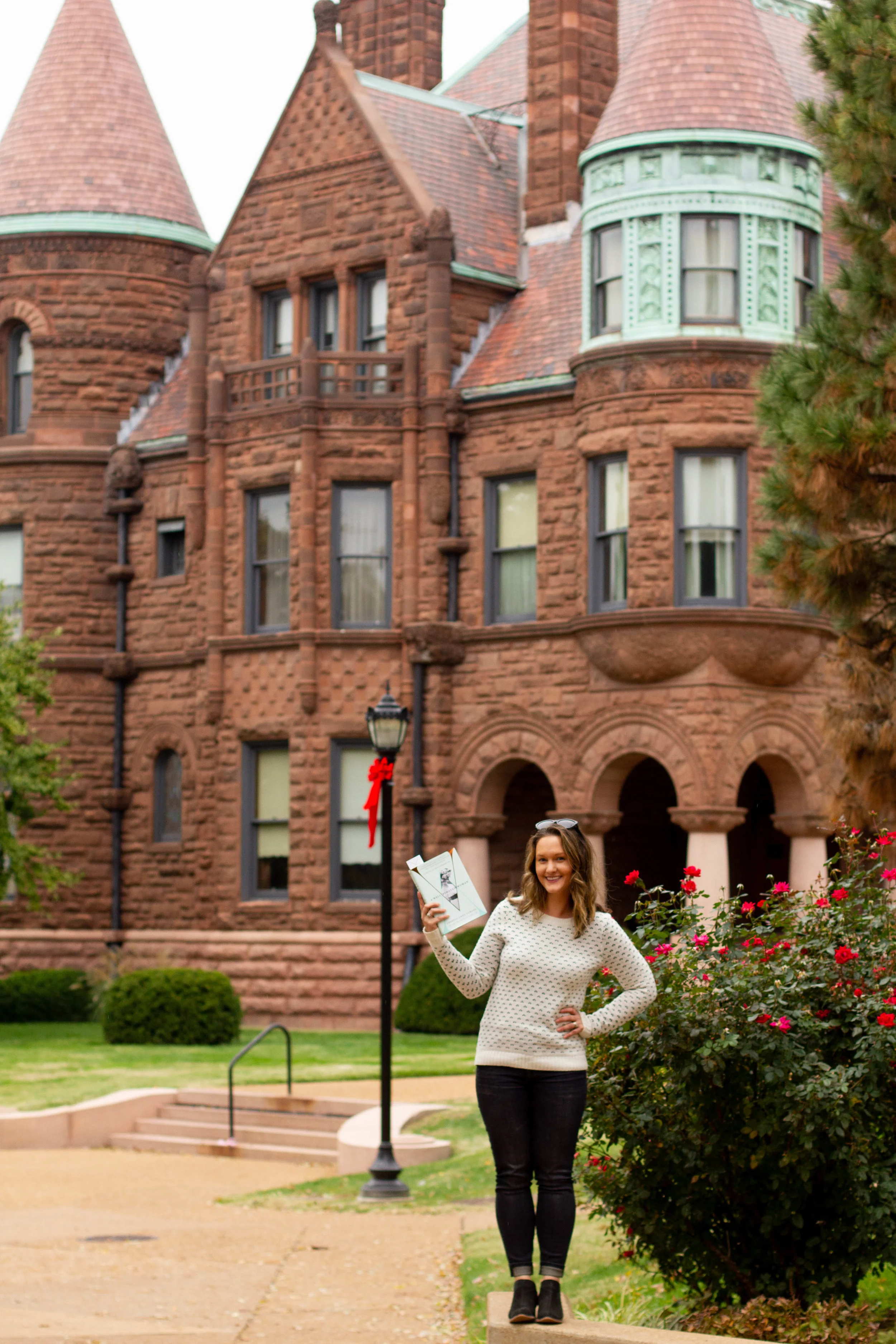 Reading A Well-Behaved Woman at the Samuel Cupples House on the St. Louis University Campus