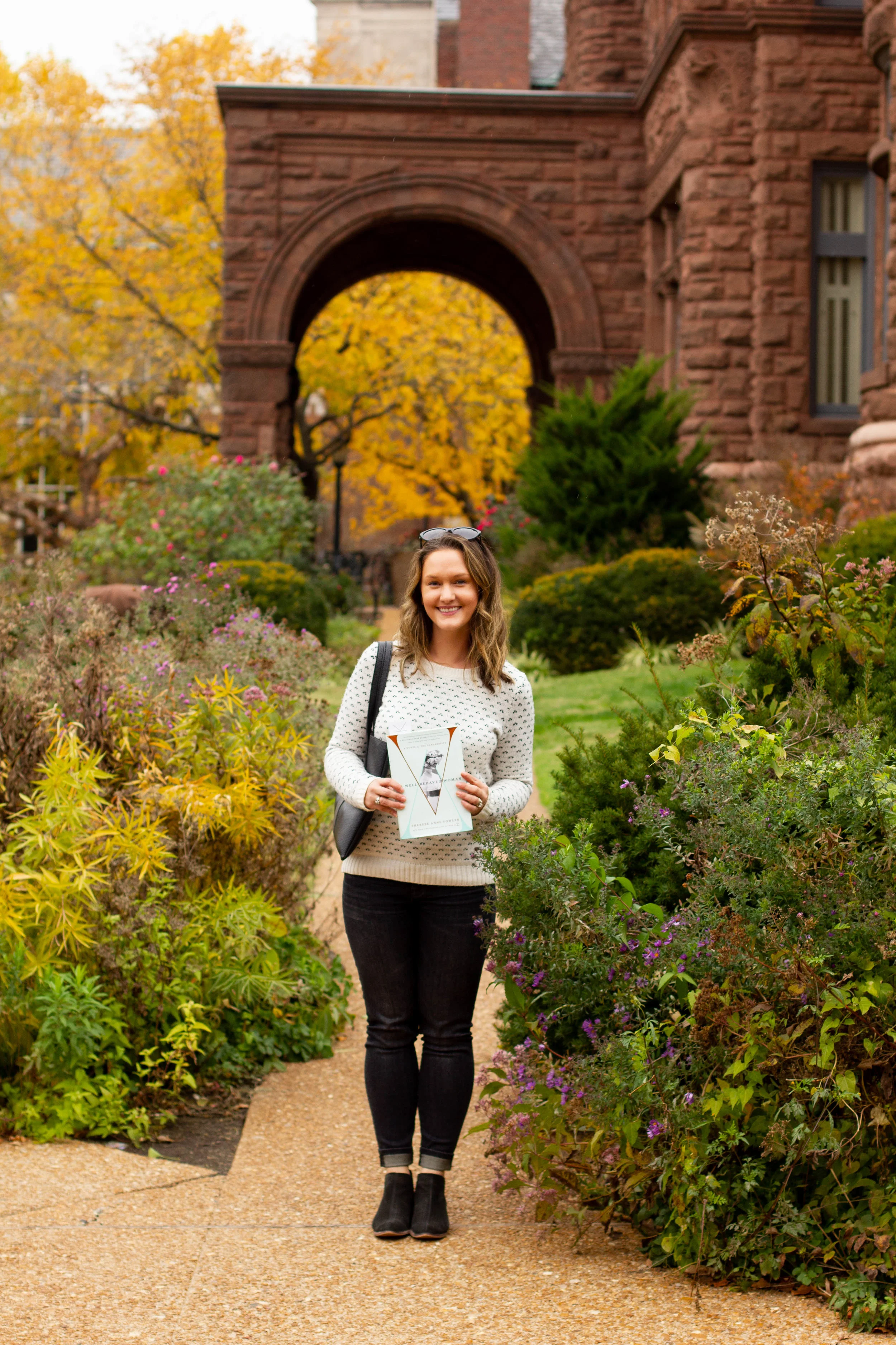 Reading A Well-Behaved Woman at the Samuel Cupples House on the St. Louis University Campus
