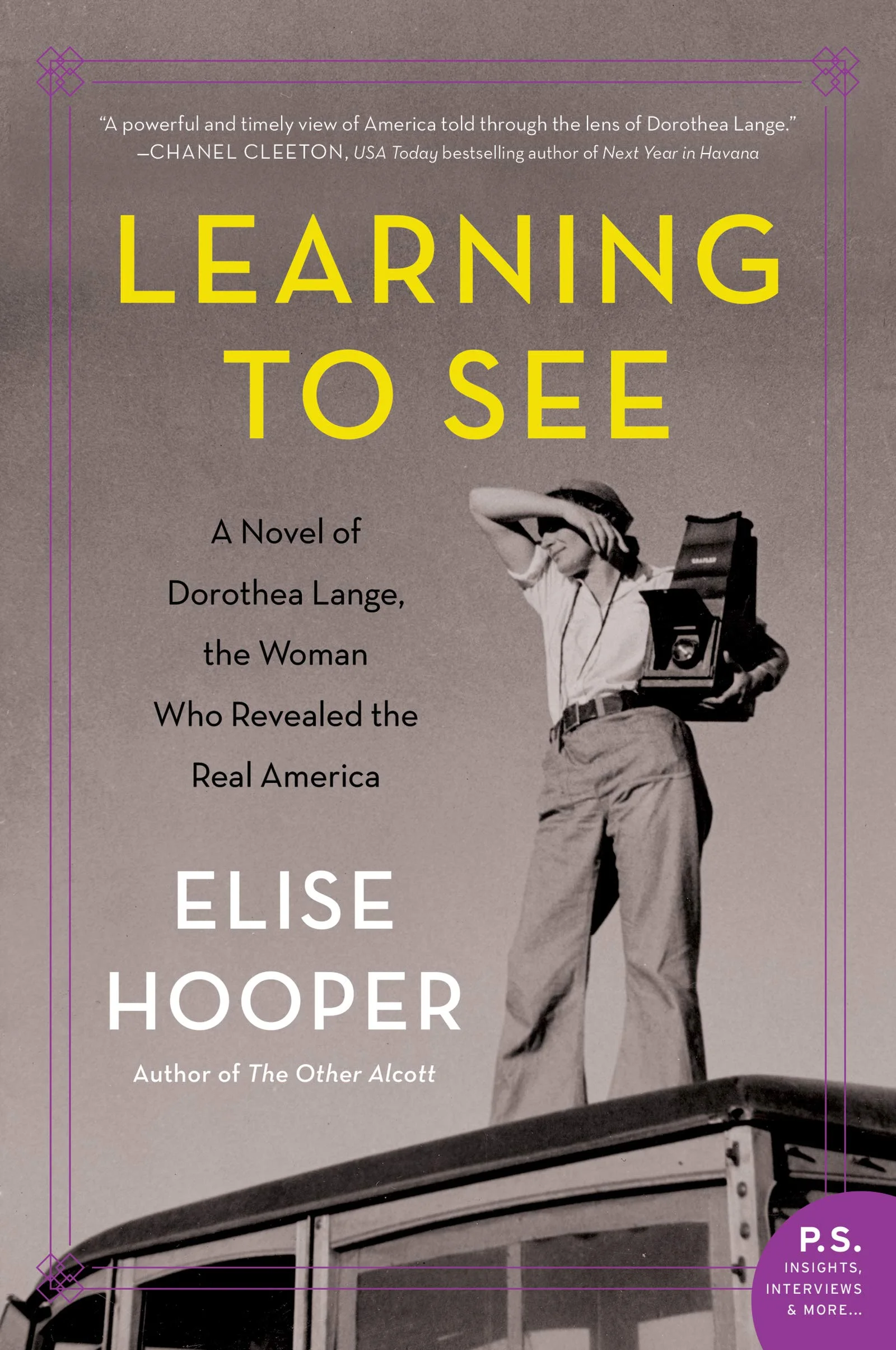 Virtual Book Club - Learning to See by Elise Hooper