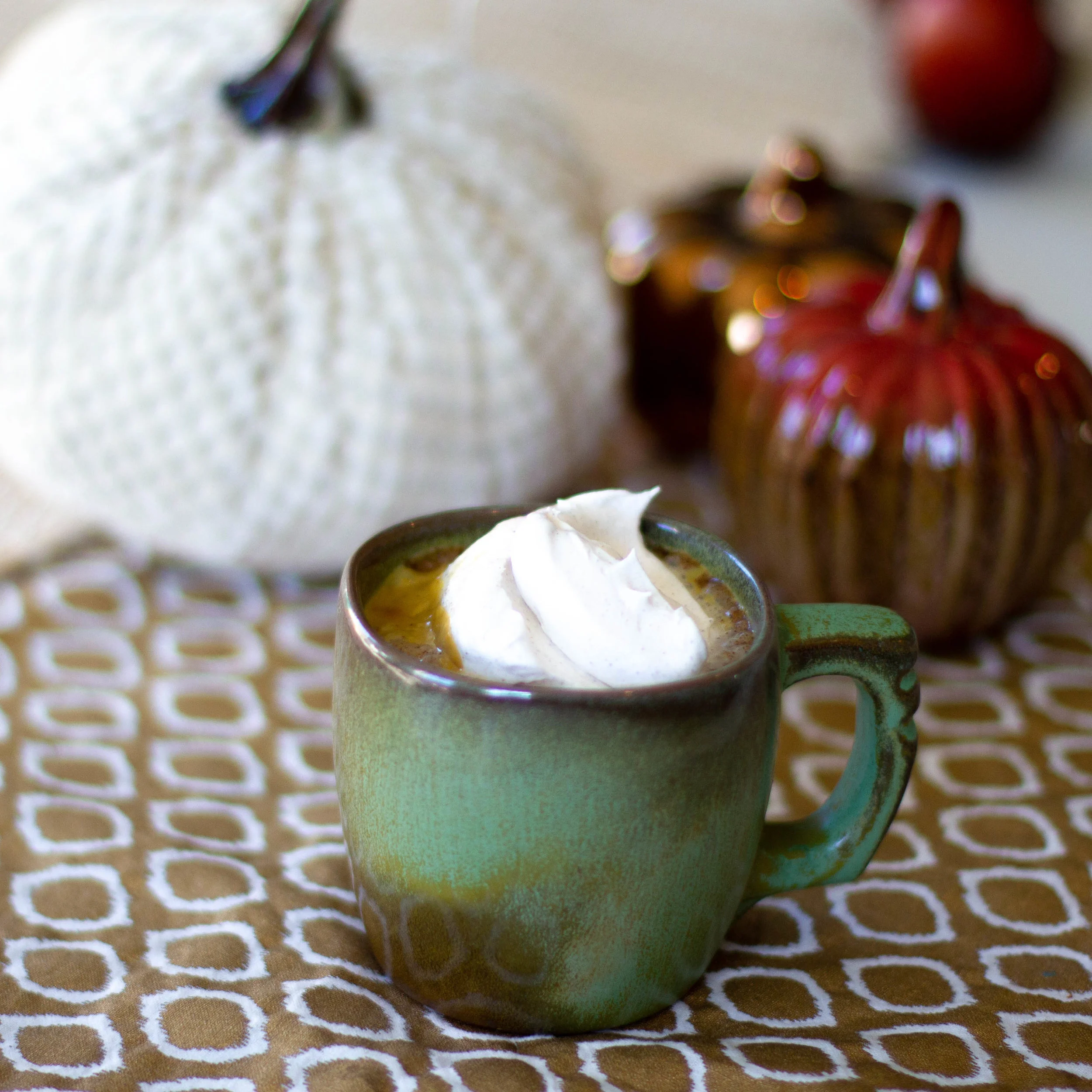 Hot Pumpkin Pie Cocktail