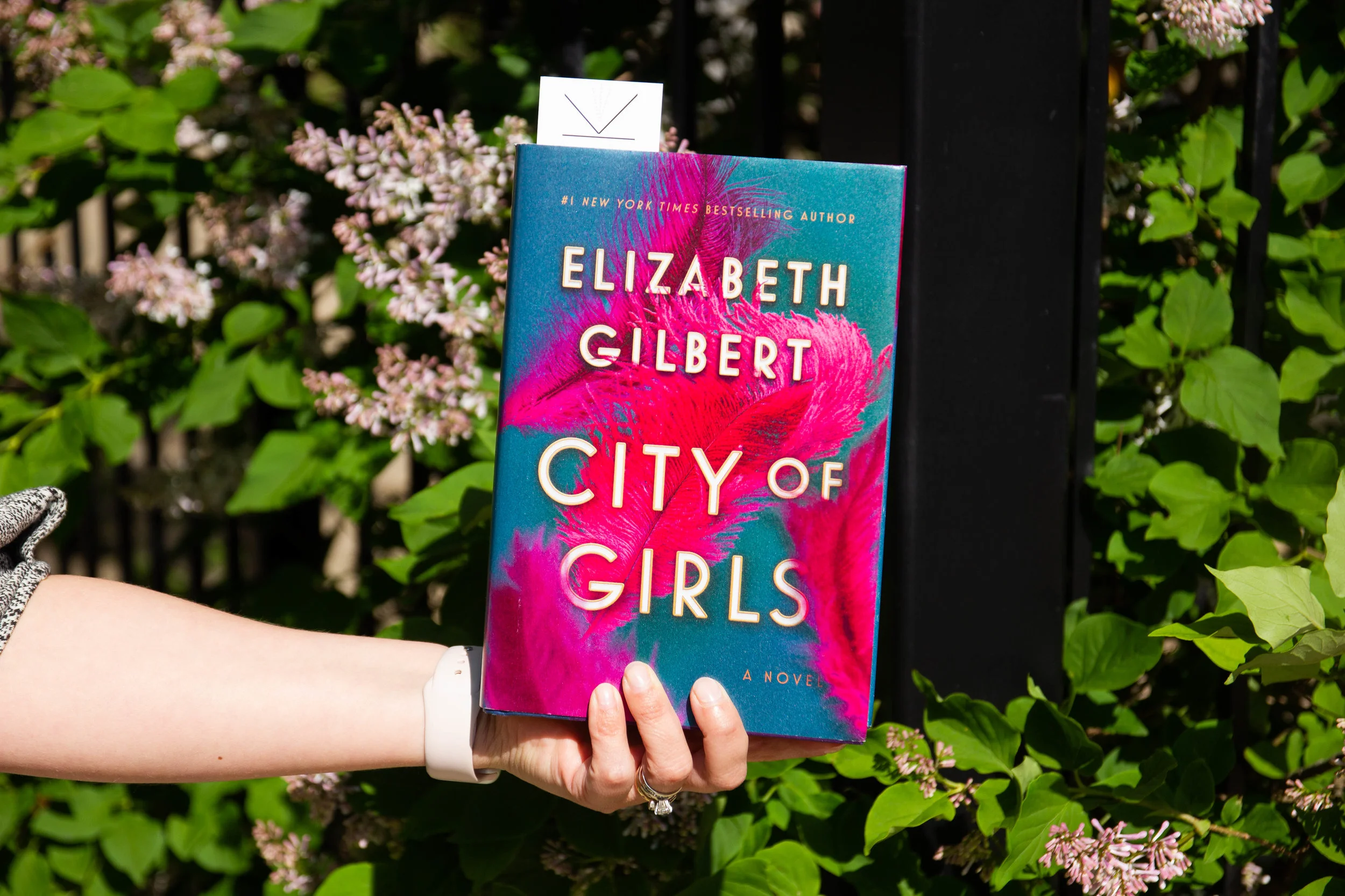 Reading City of Girls by Elizabeth Gilbert in Chicago, IL