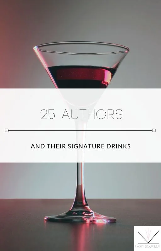 25 Authors and their Signature Drinks
