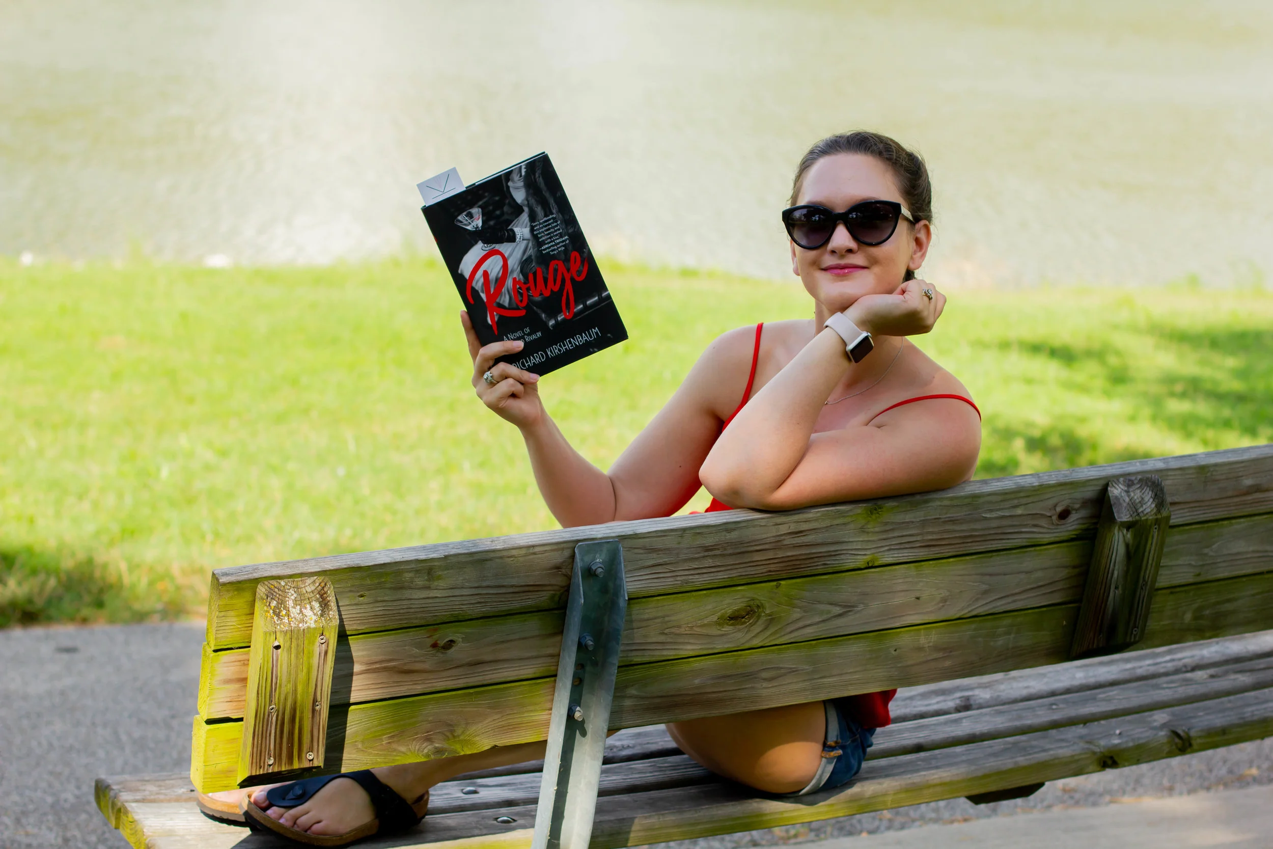 Reading Rouge by Richard Kirshenbaum at McKay Park in Jefferson City, MO