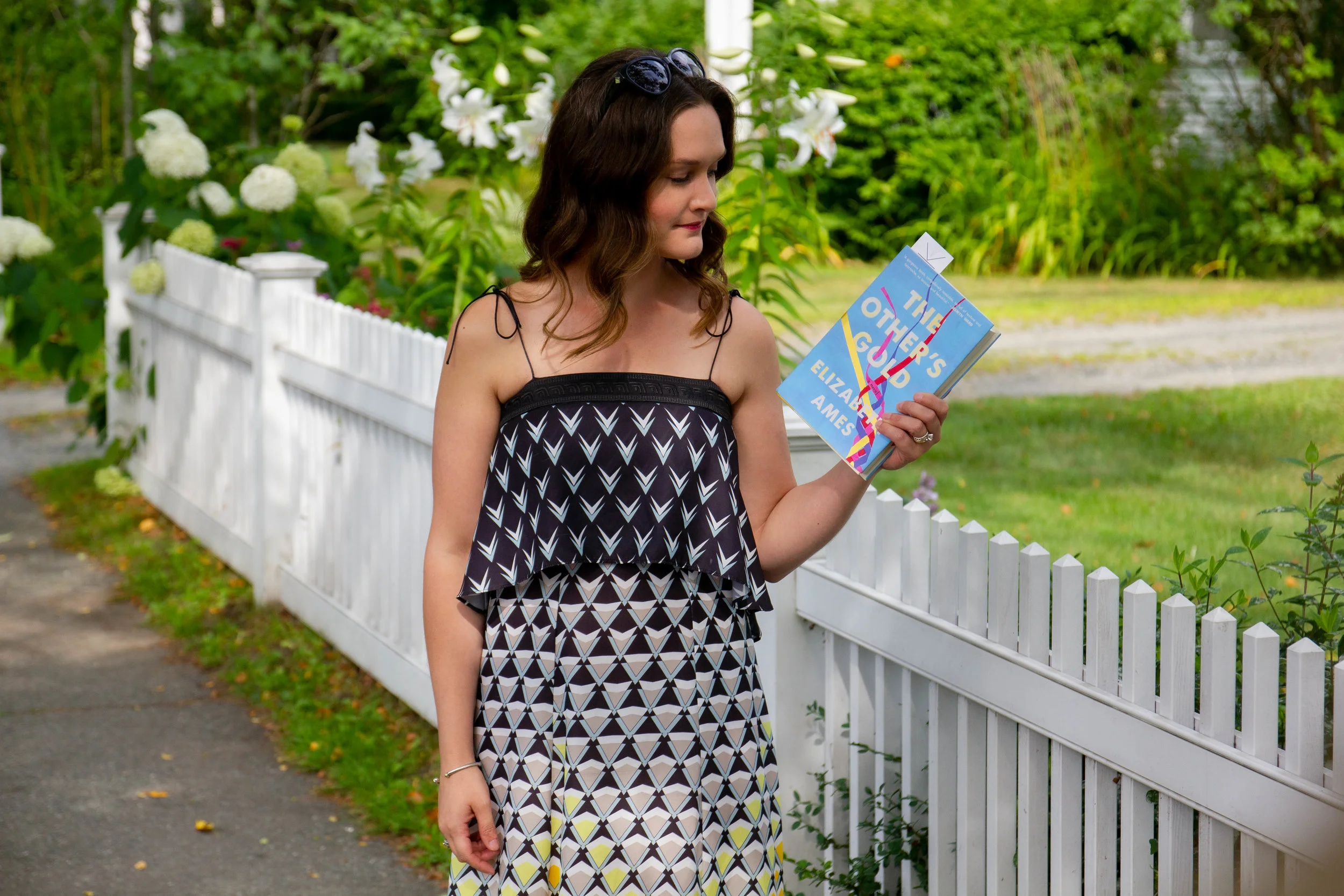 Reading The Other’s Gold by Elizabeth Ames in Woodstock, VT
