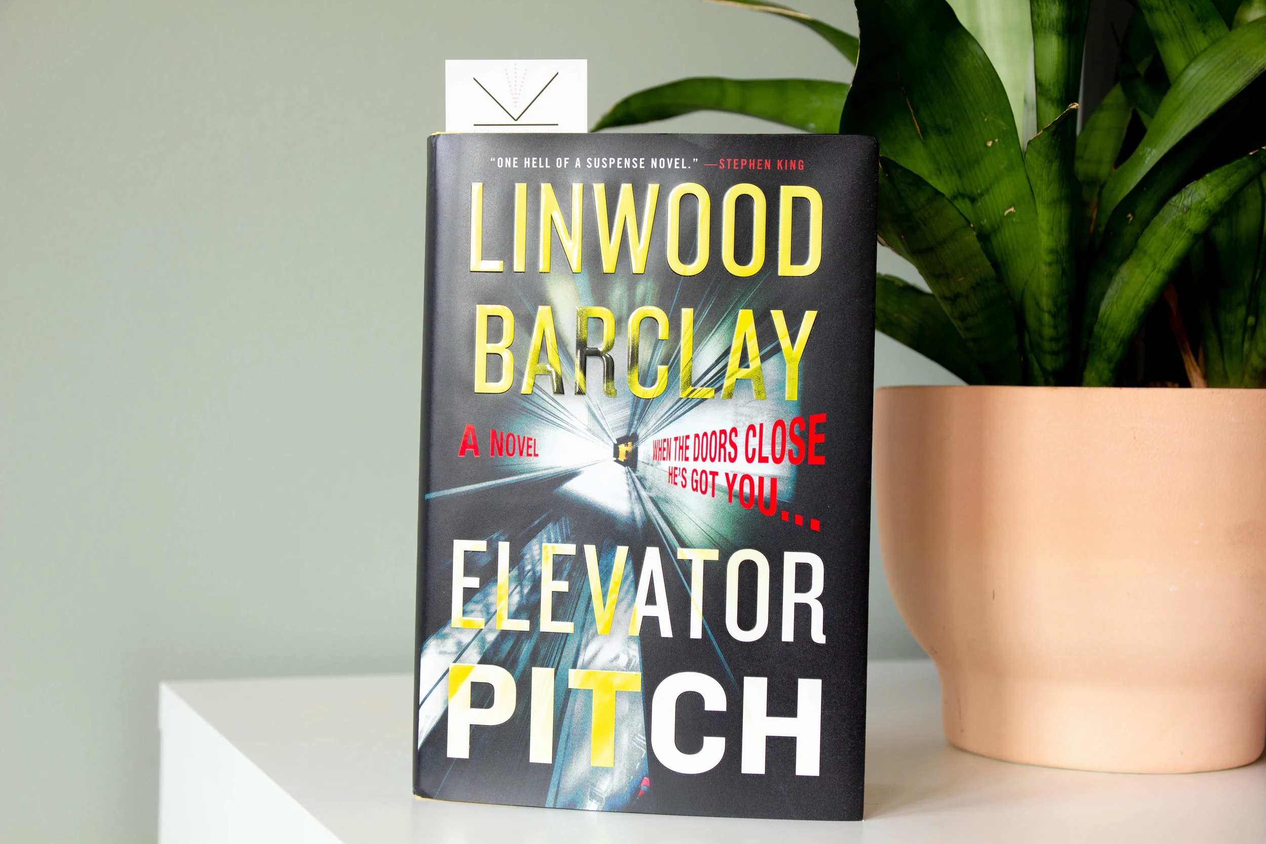 Book Feature - Elevator Pitch by Linwood Barclay