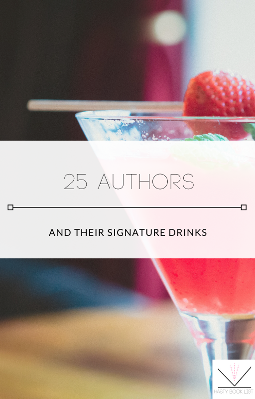 25 Authors and Their Signature Drinks
