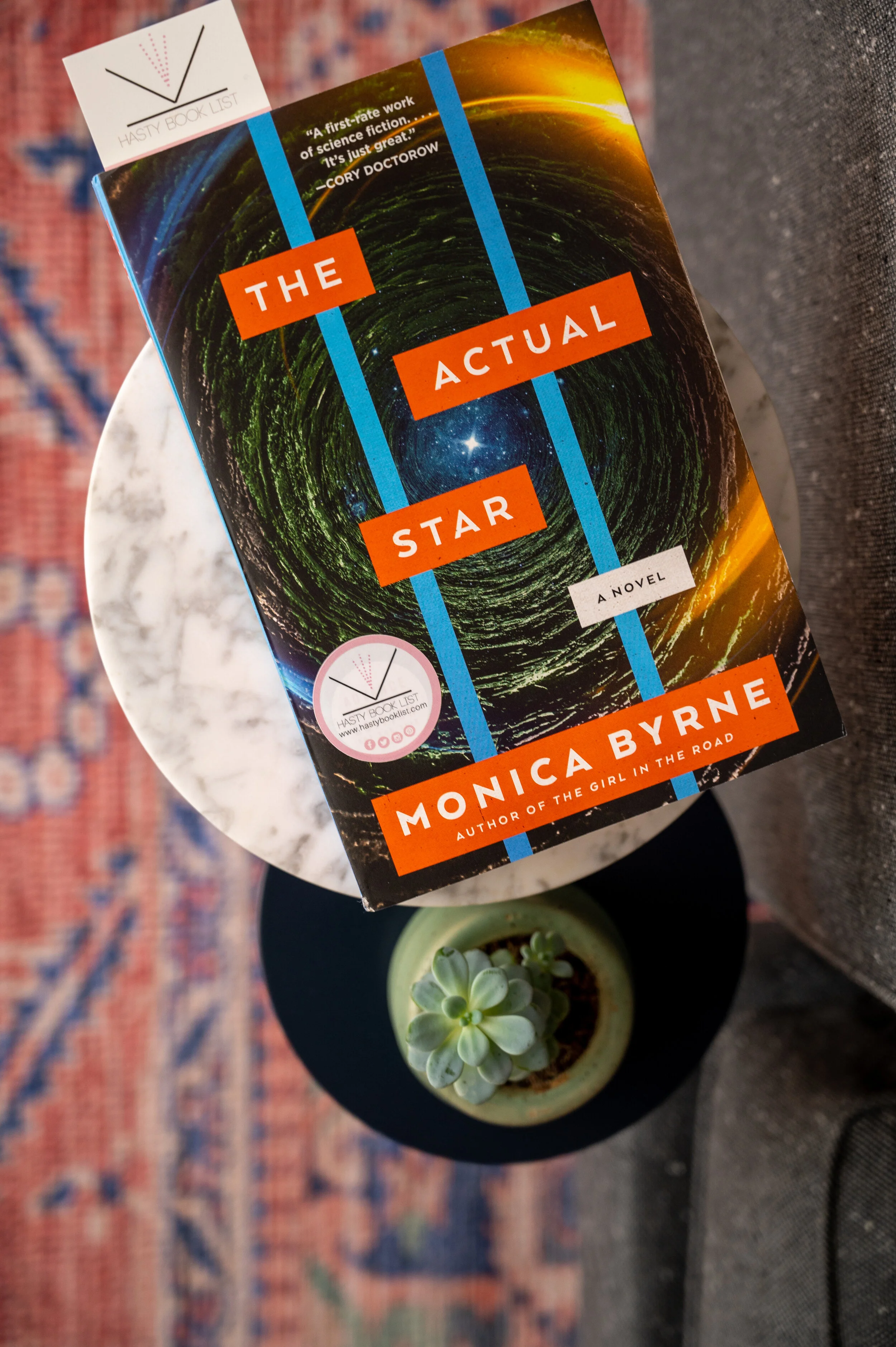Book Feature - The Actual Star by Monica Byrne