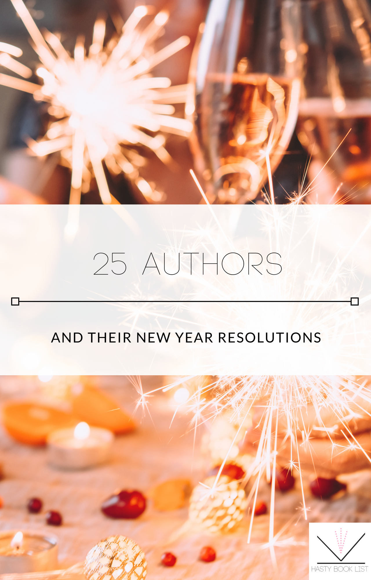 25 Authors and Their New Year Resolutions