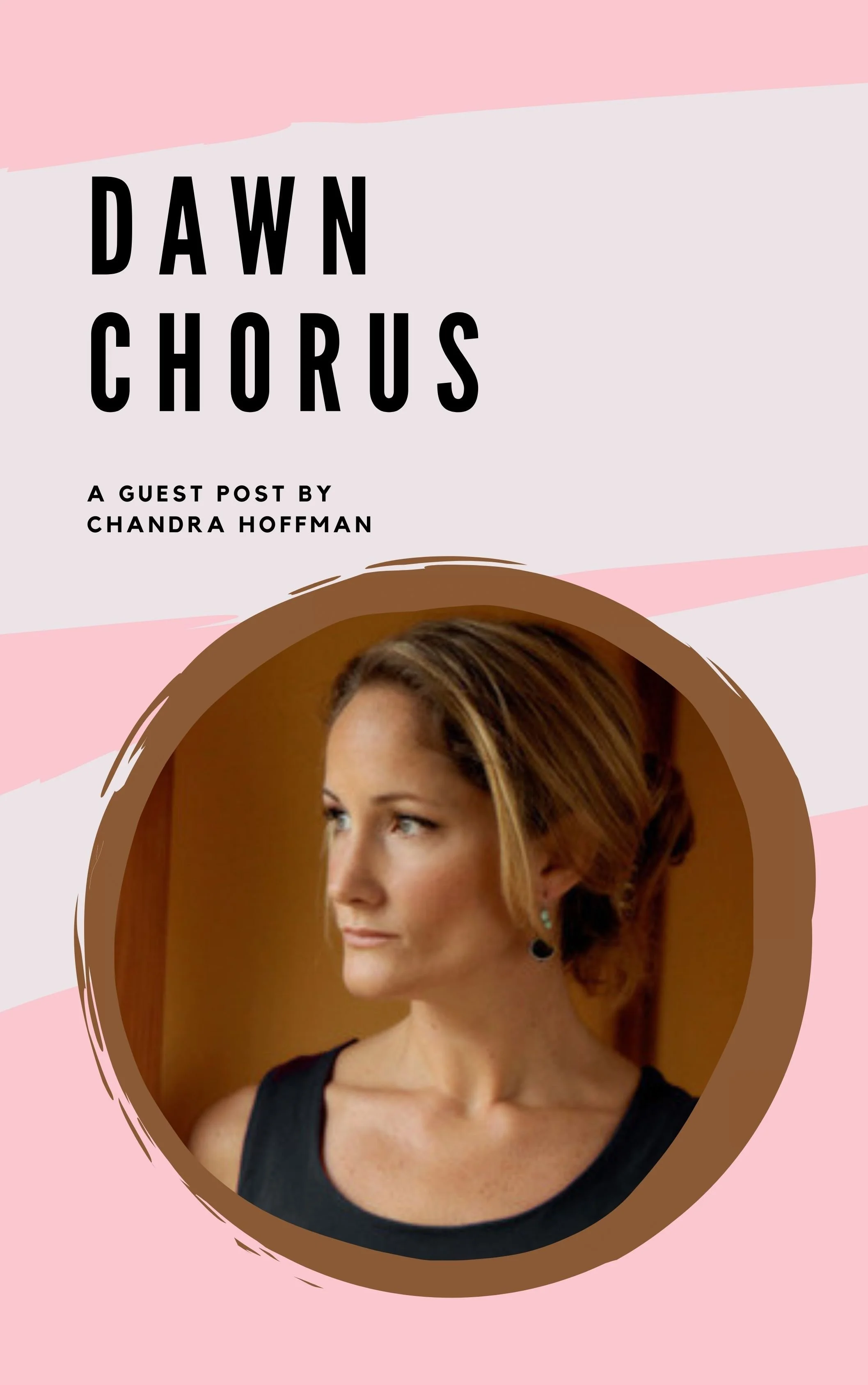 Dawn Chorus: A Guest Post by Chandra Hoffman