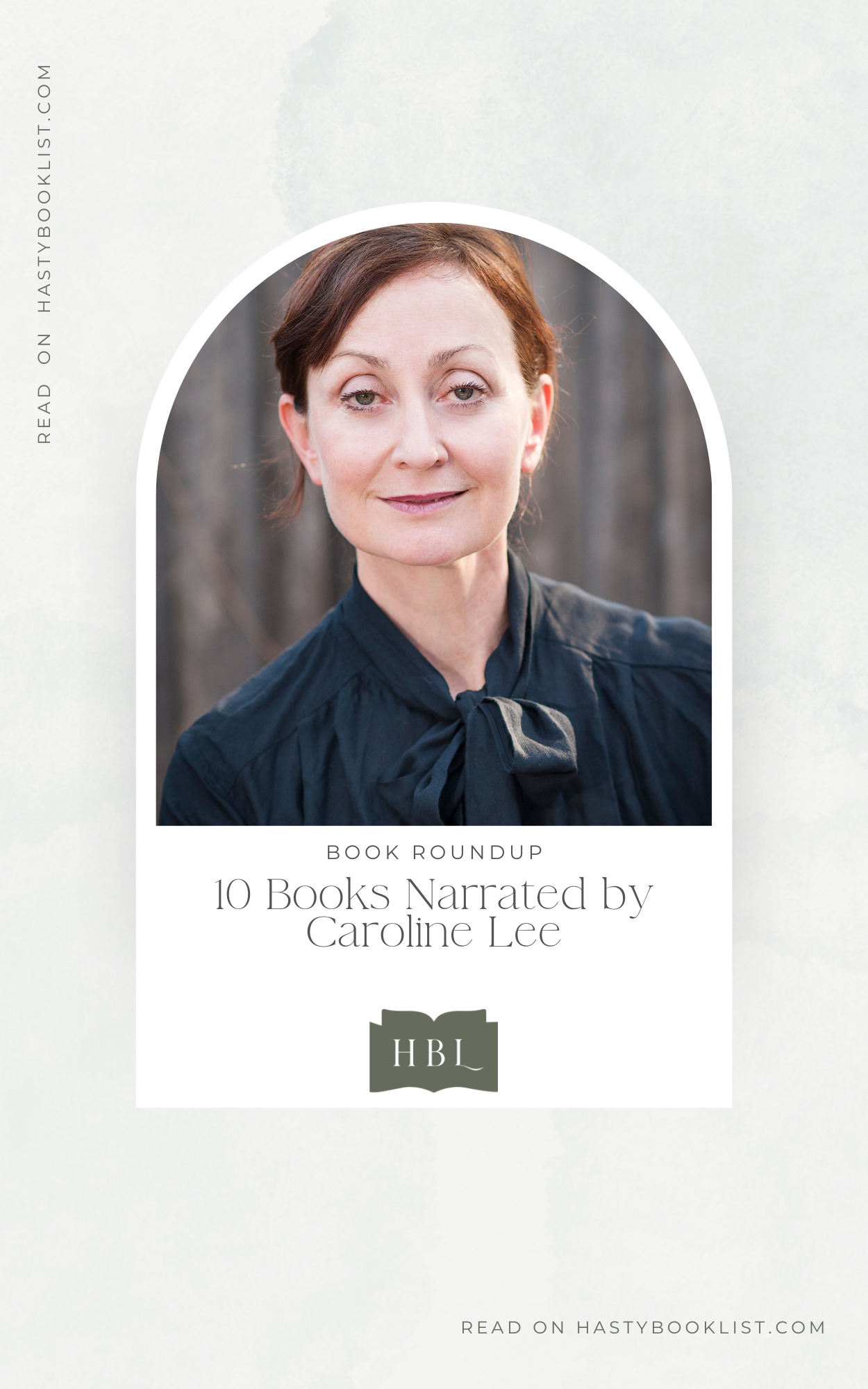 10 Books Narrated by Caroline Lee