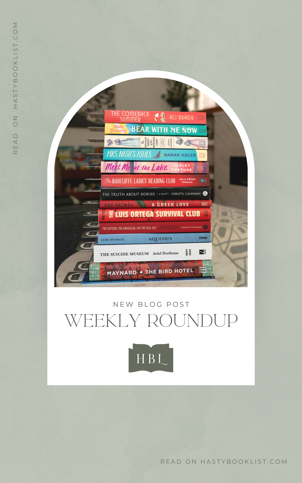Weekly Bookstack  